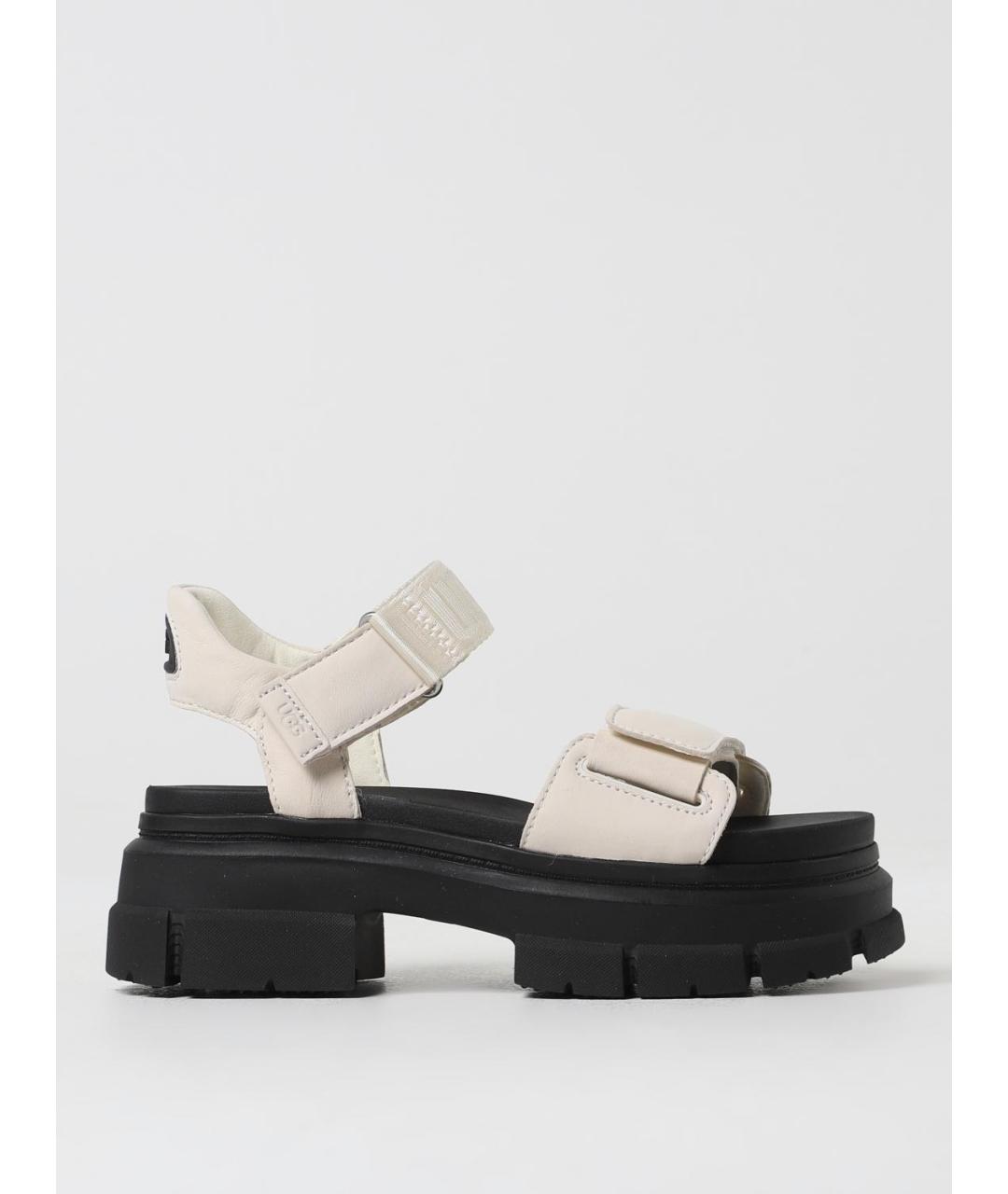 UGG AUSTRALIA Бежевые сандалии, фото 5