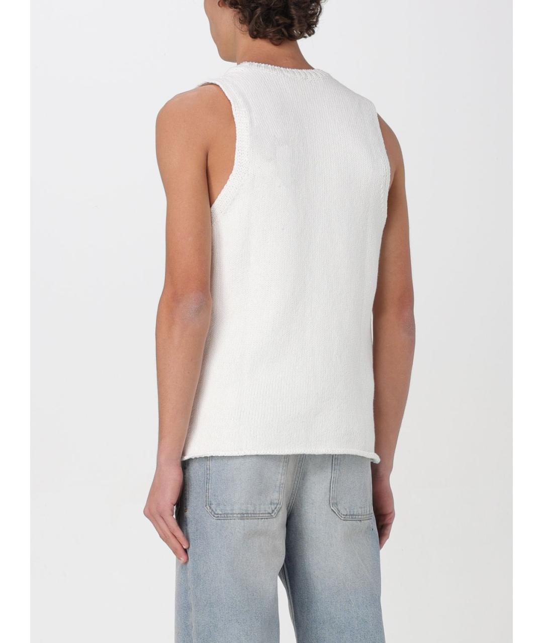 COURREGES Белая майка, фото 3