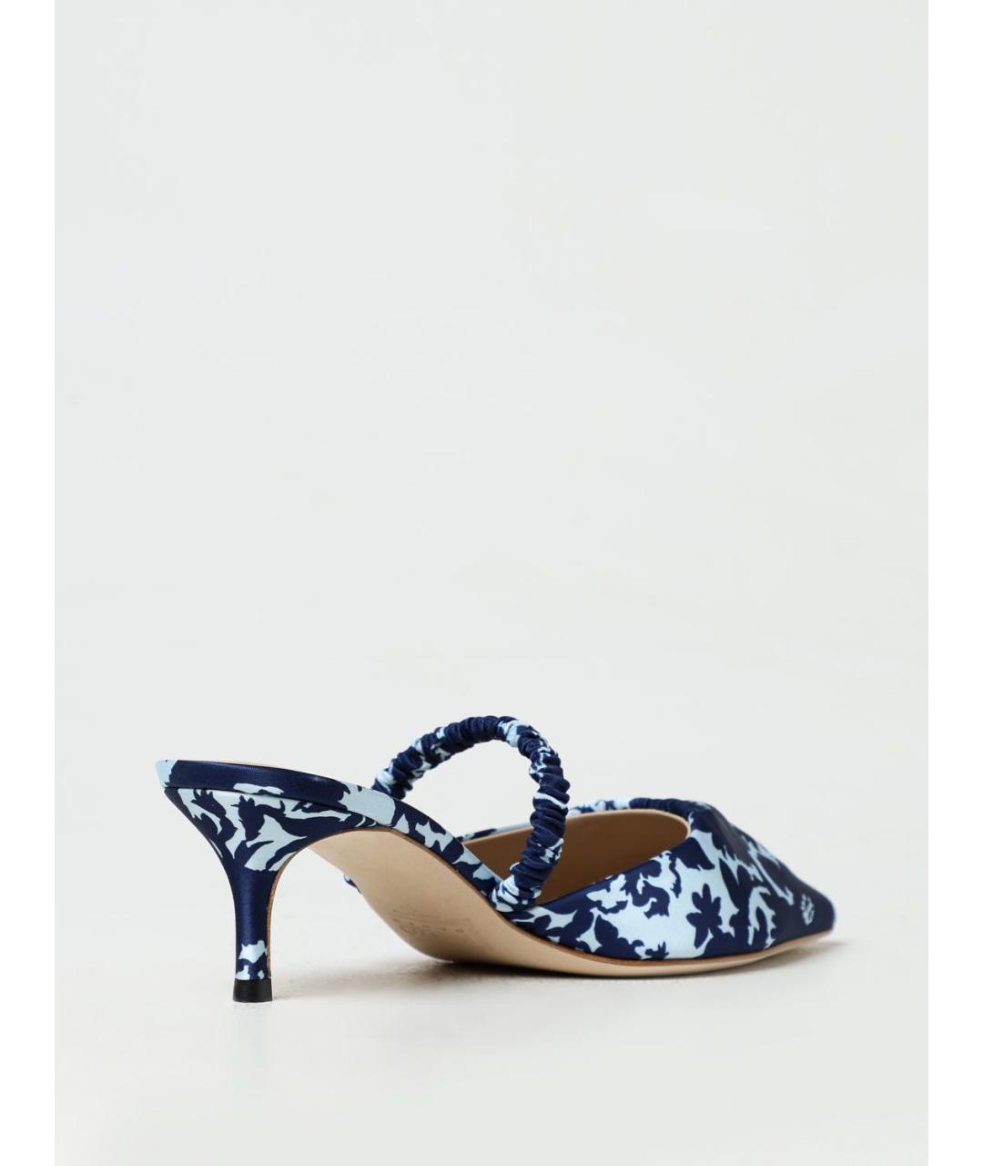 KENZO Синие текстильные мюли, фото 3