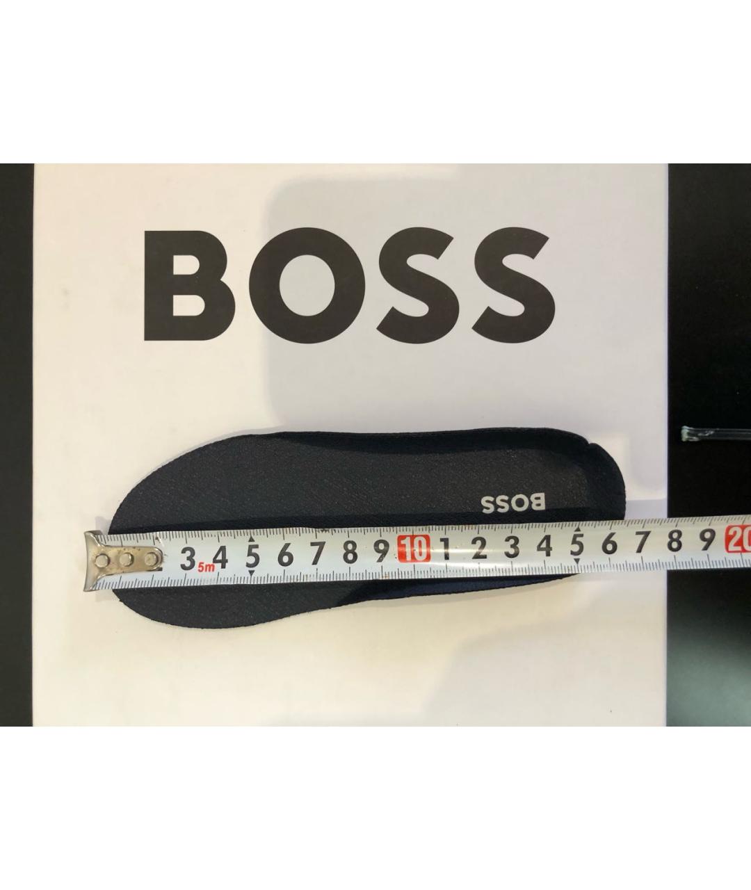 HUGO BOSS Темно-синие кеды, фото 6