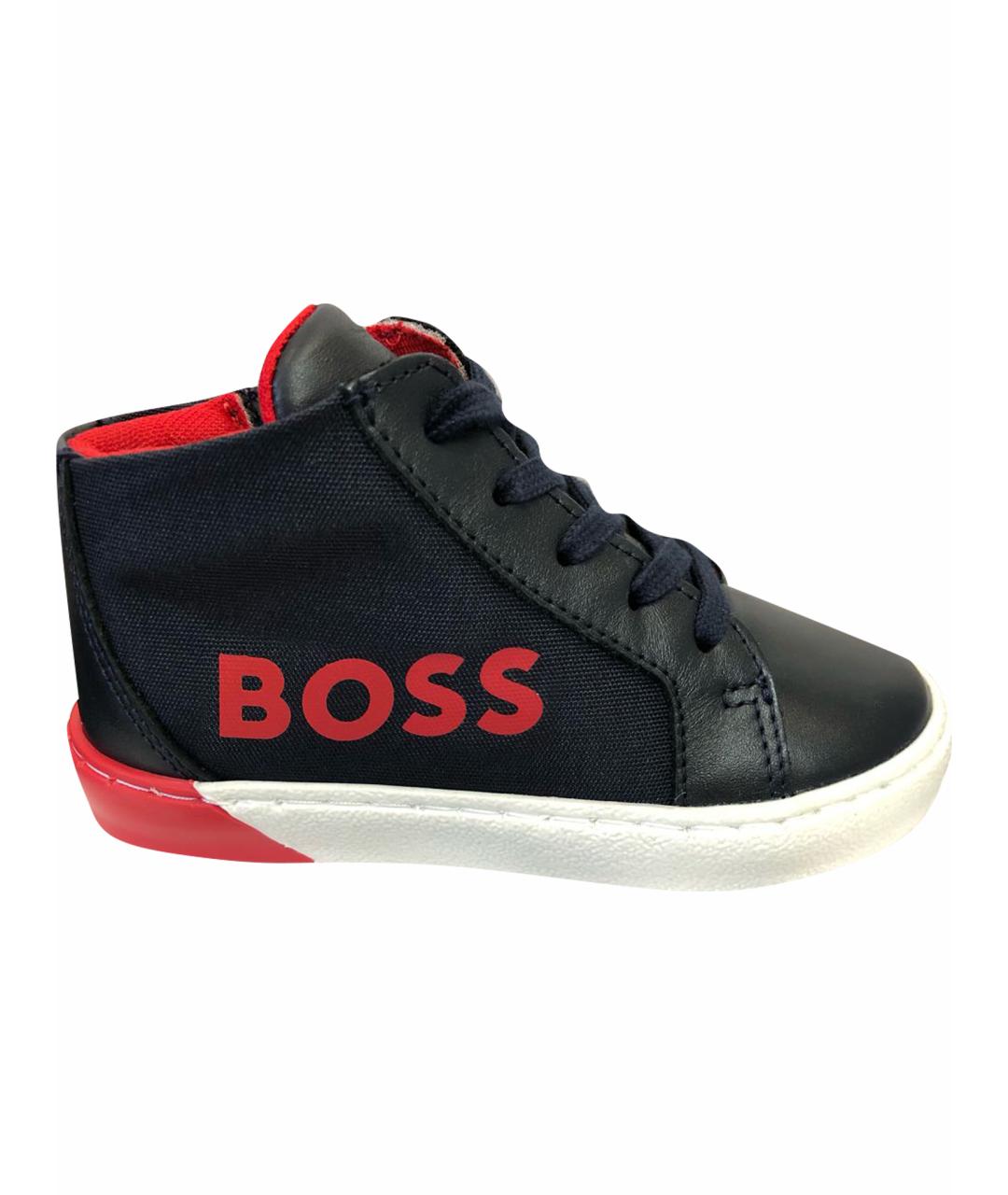 HUGO BOSS Темно-синие кеды, фото 1