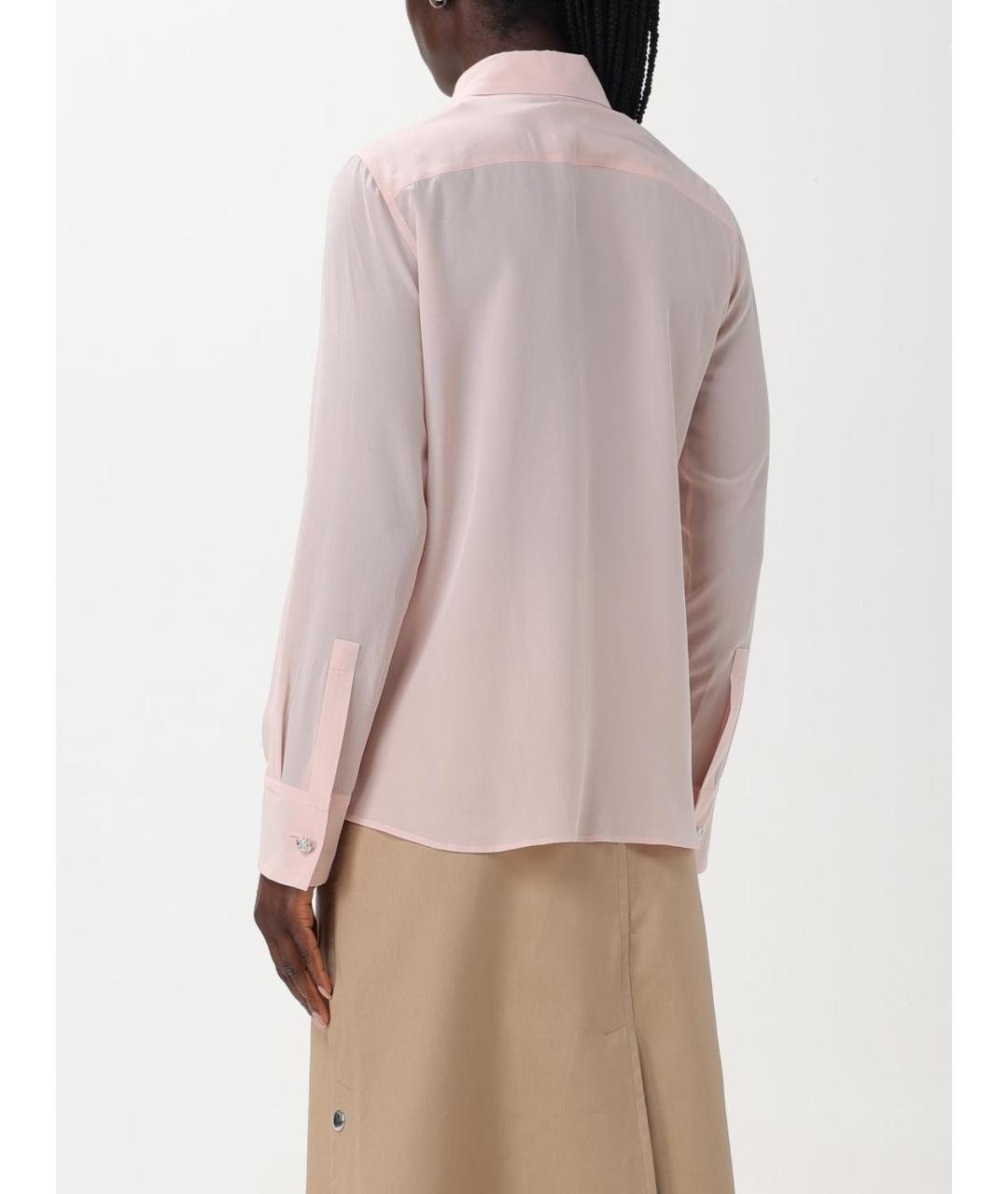 LANVIN Розовая рубашка, фото 4