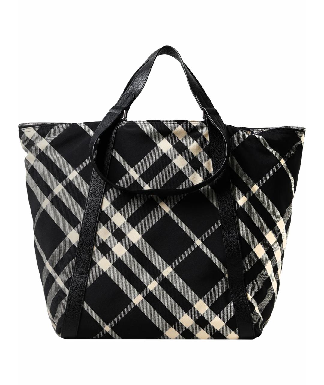 BURBERRY Черная сумка тоут, фото 1