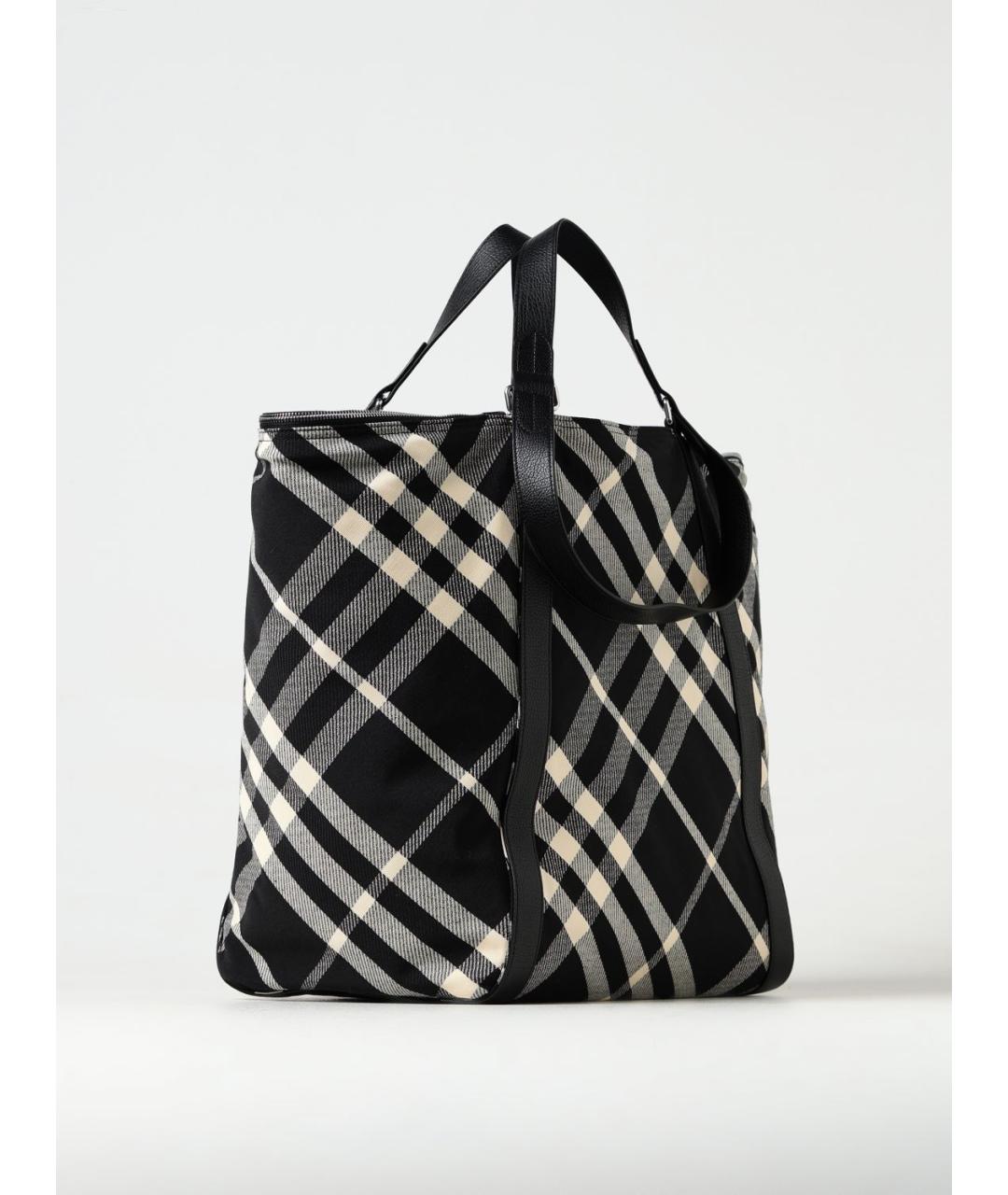 BURBERRY Черная сумка тоут, фото 3