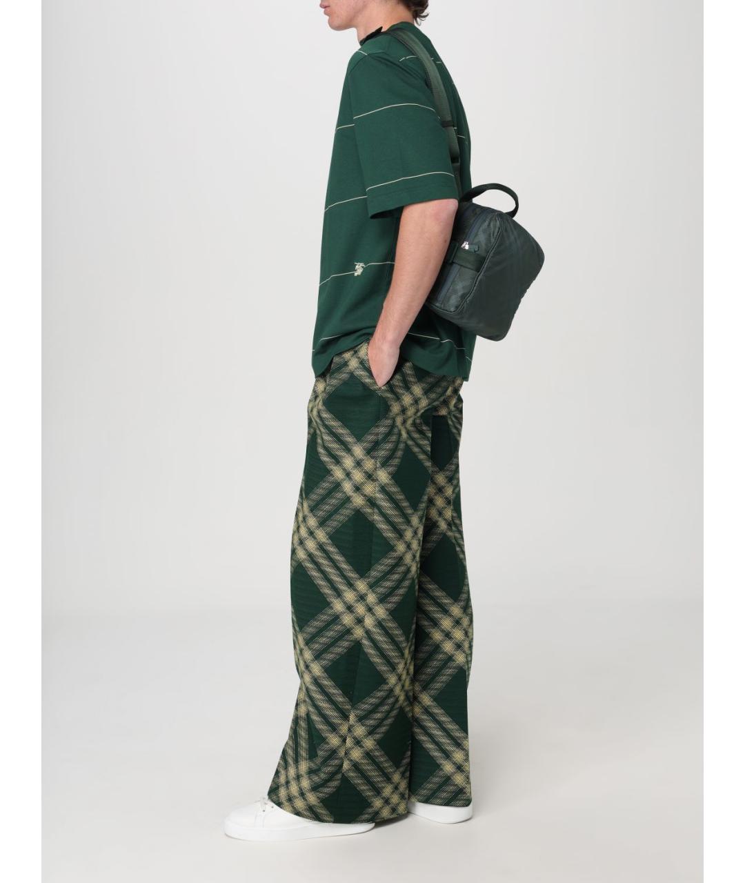 BURBERRY Зеленый рюкзак, фото 2