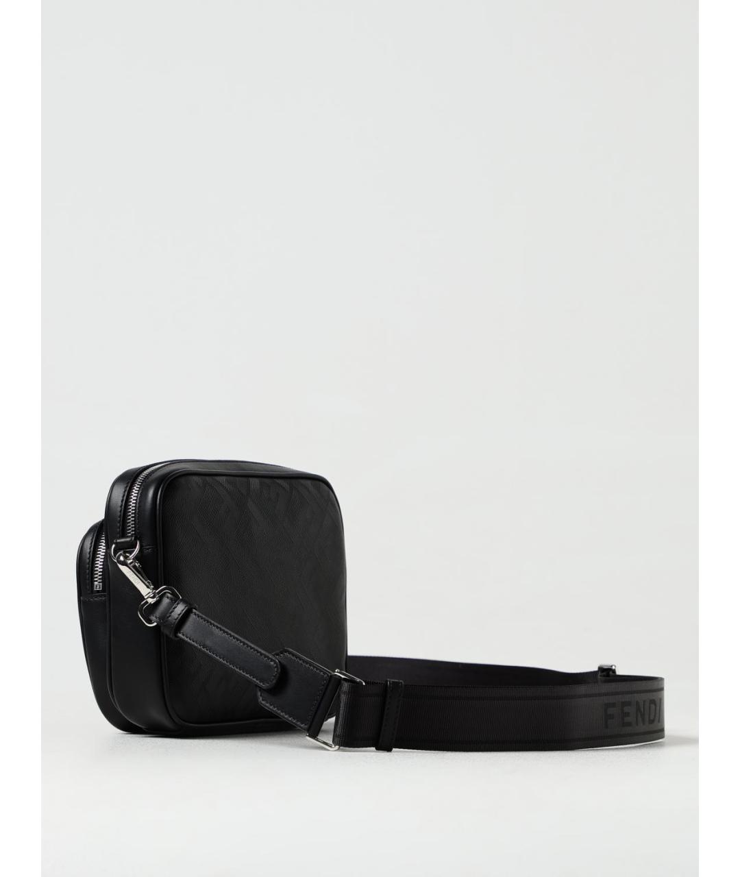 FENDI Черная сумка на плечо, фото 3