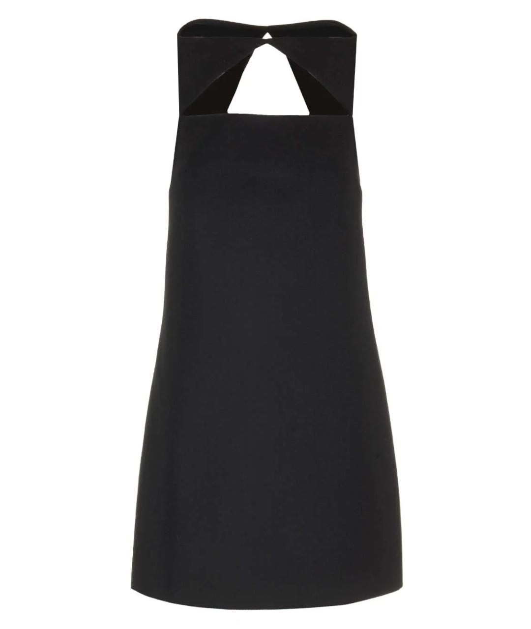 VERSACE Черное коктейльное платье, фото 1
