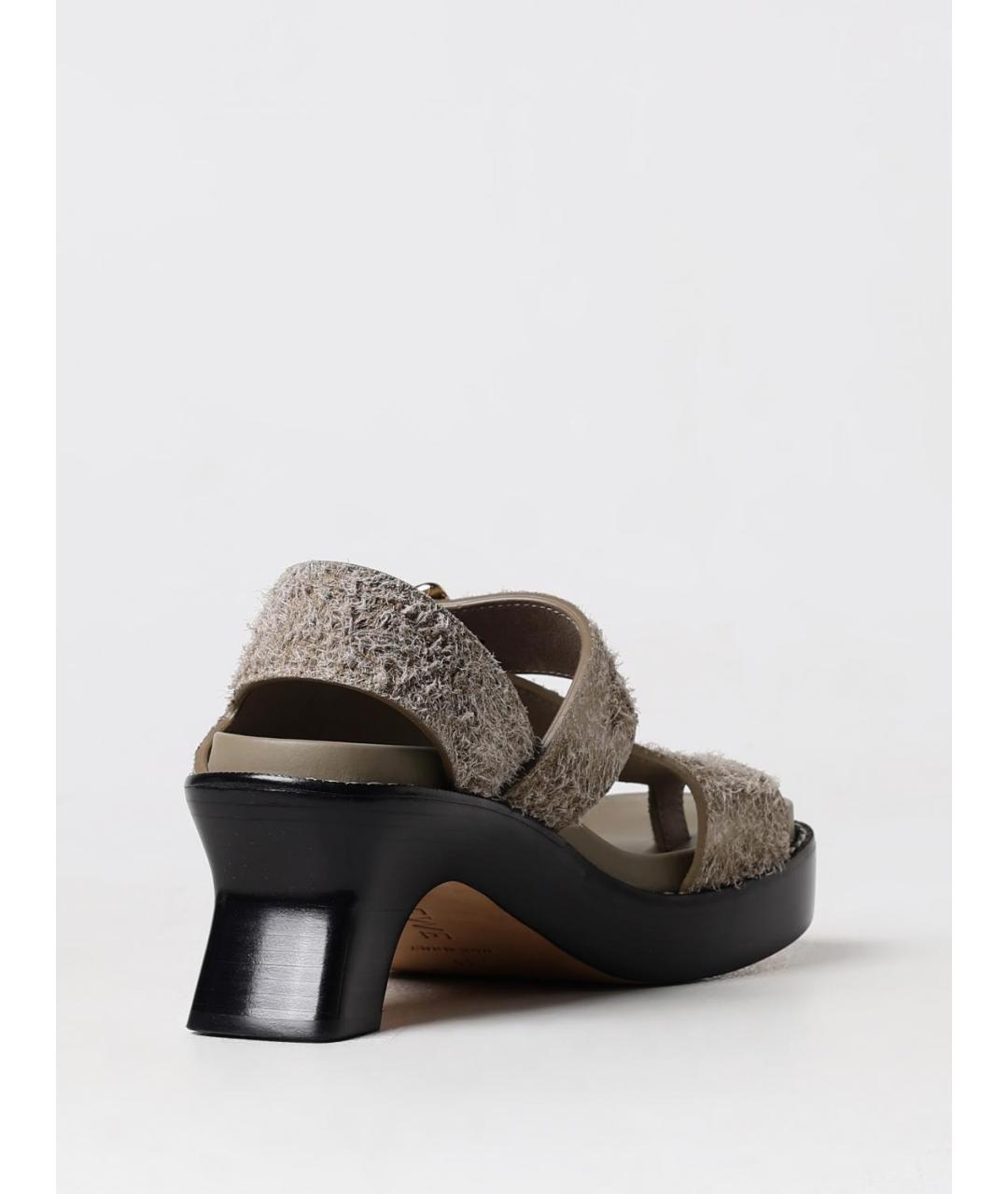 LOEWE Бежевые туфли, фото 3