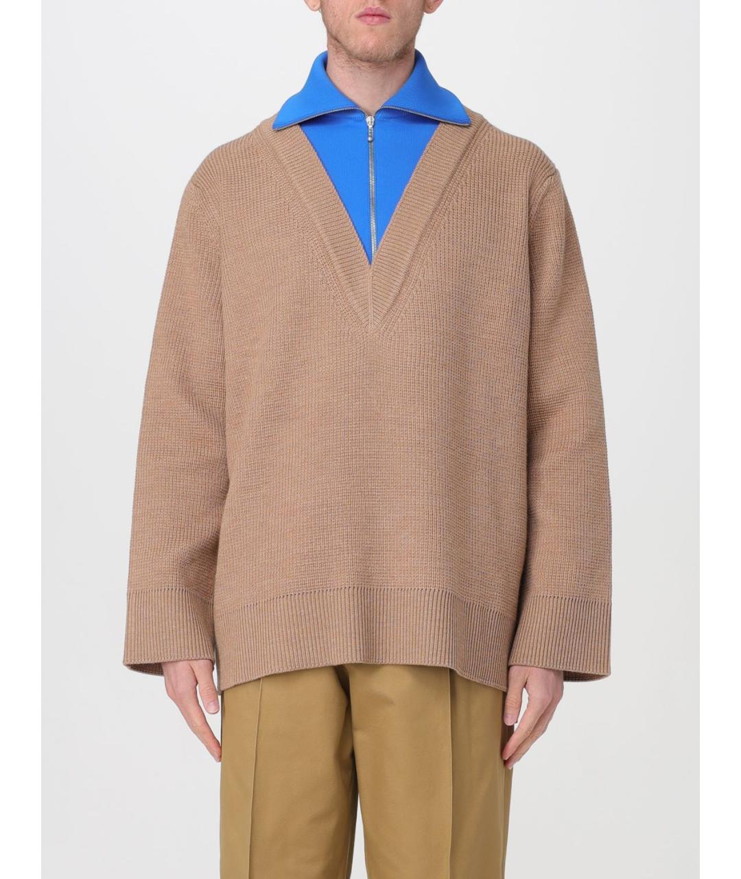 JIL SANDER Мульти шерстяной джемпер / свитер, фото 2