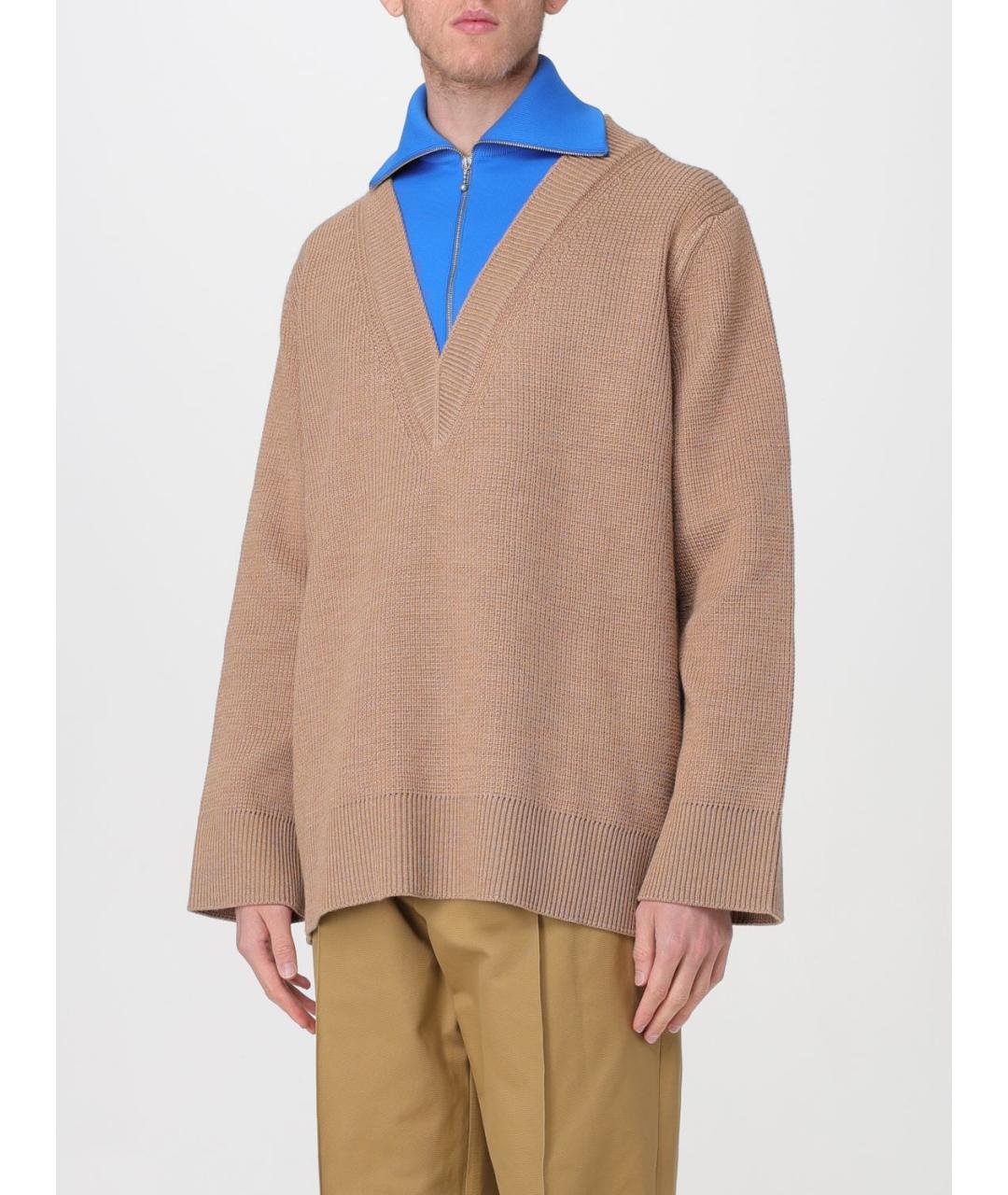 JIL SANDER Мульти шерстяной джемпер / свитер, фото 4