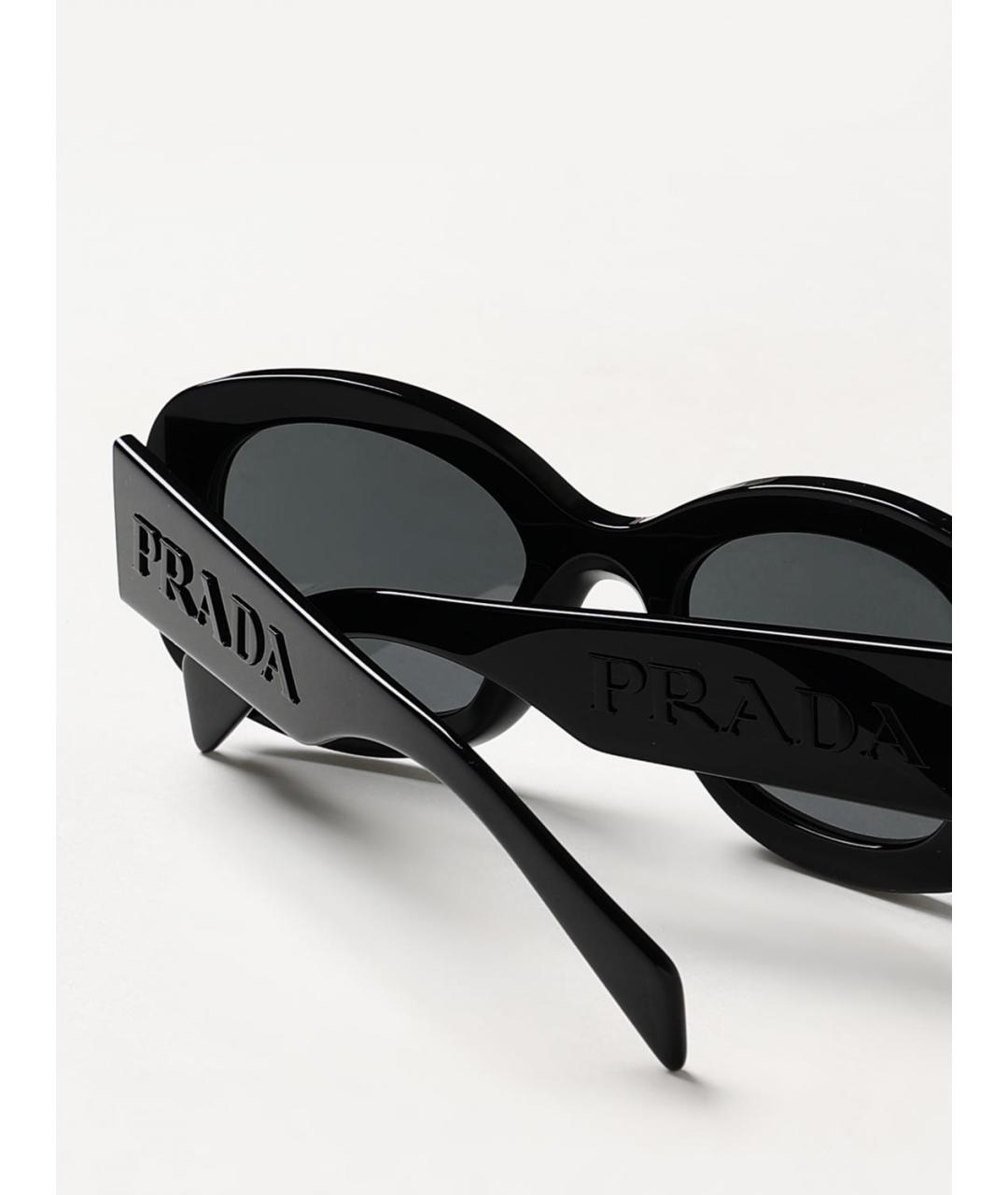 PRADA Черные солнцезащитные очки, фото 5