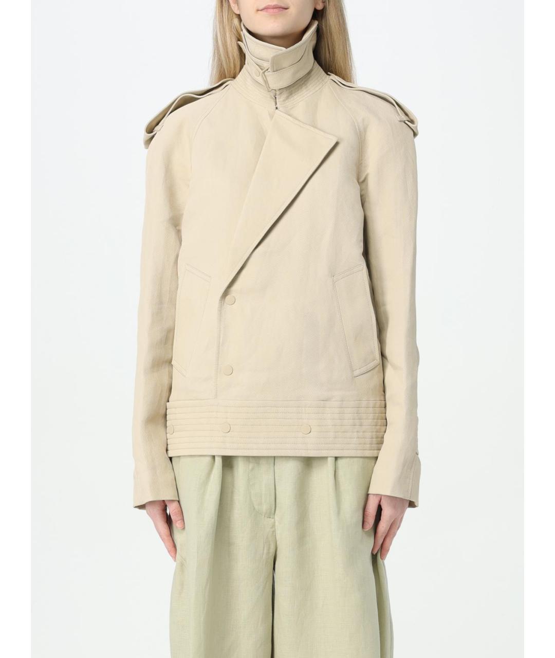 BURBERRY Бежевая куртка, фото 2