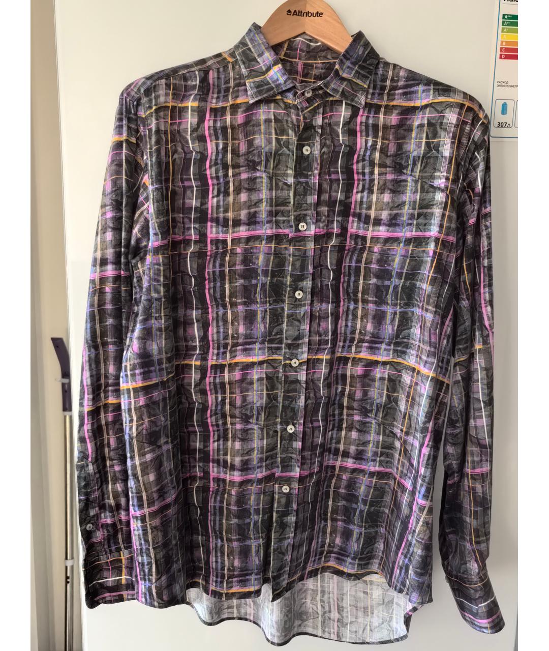 ETRO Мульти хлопковая кэжуал рубашка, фото 6