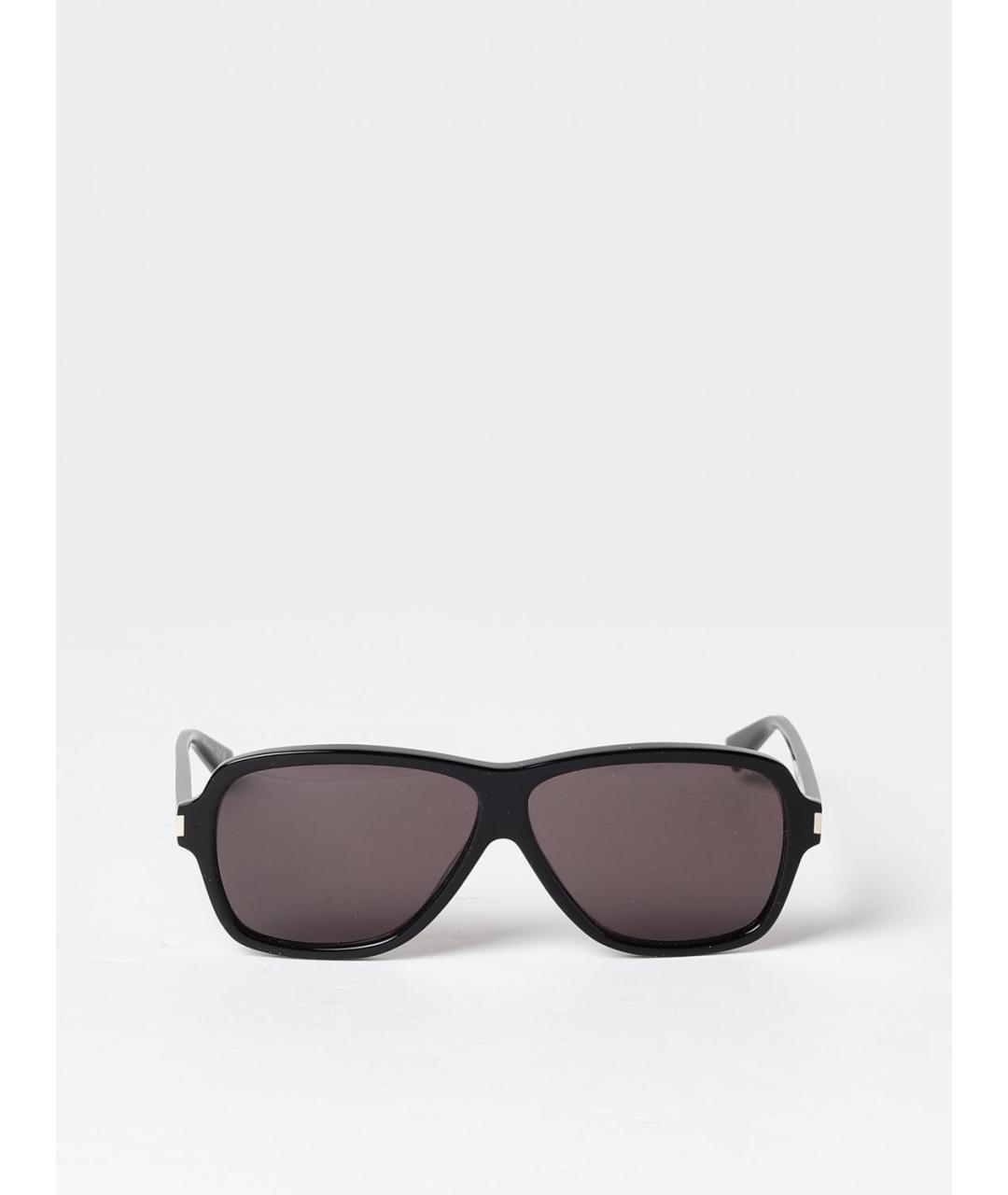 SAINT LAURENT Черные солнцезащитные очки, фото 3