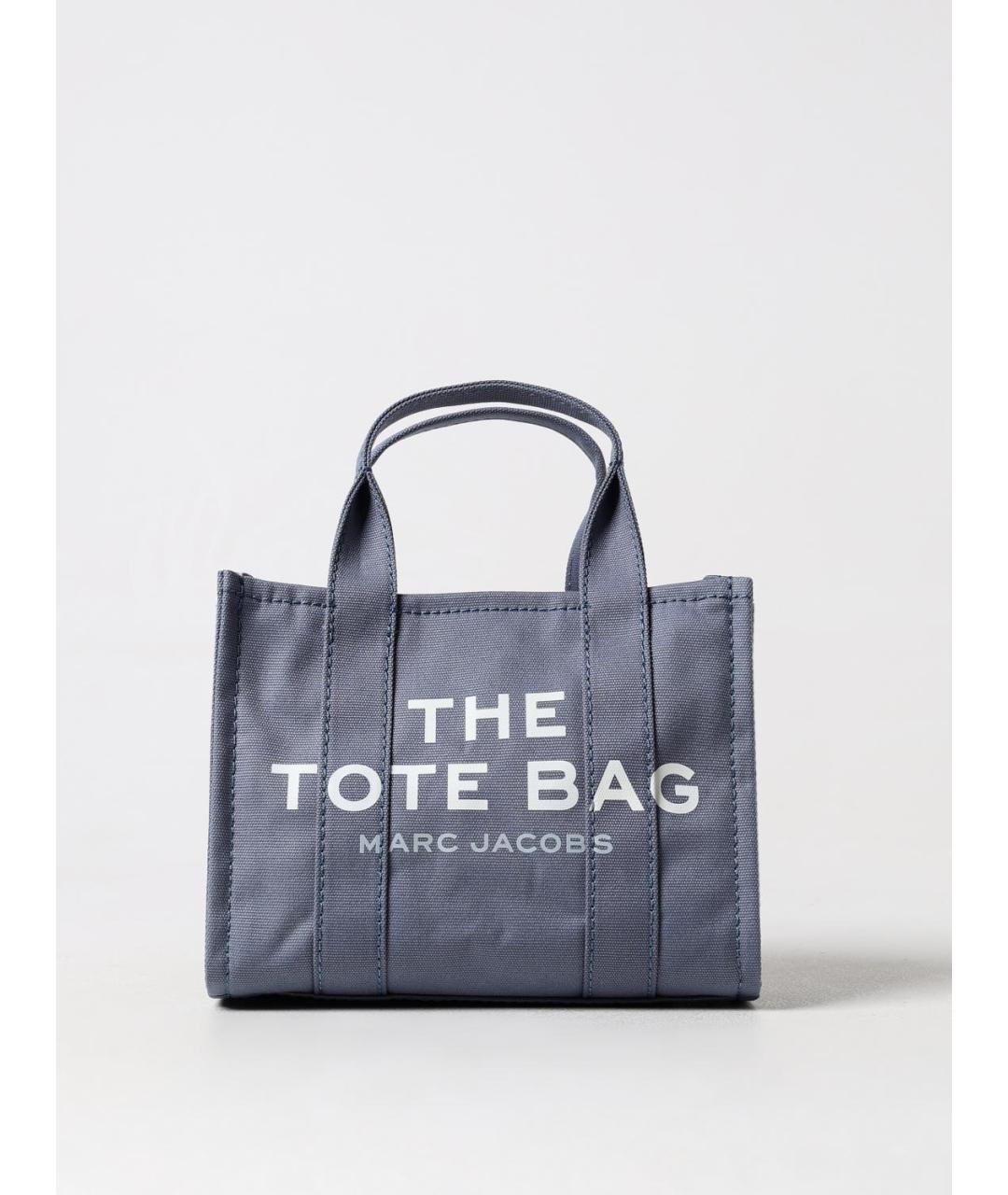 MARC JACOBS Синяя тканевая сумка тоут, фото 4
