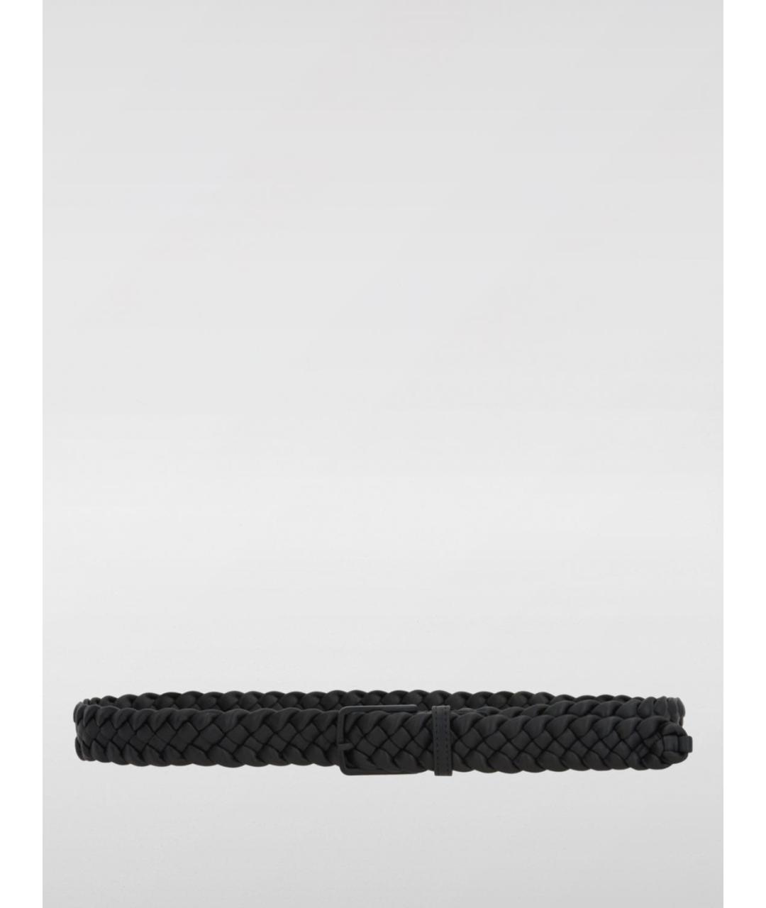 BOTTEGA VENETA Черный ремень, фото 3