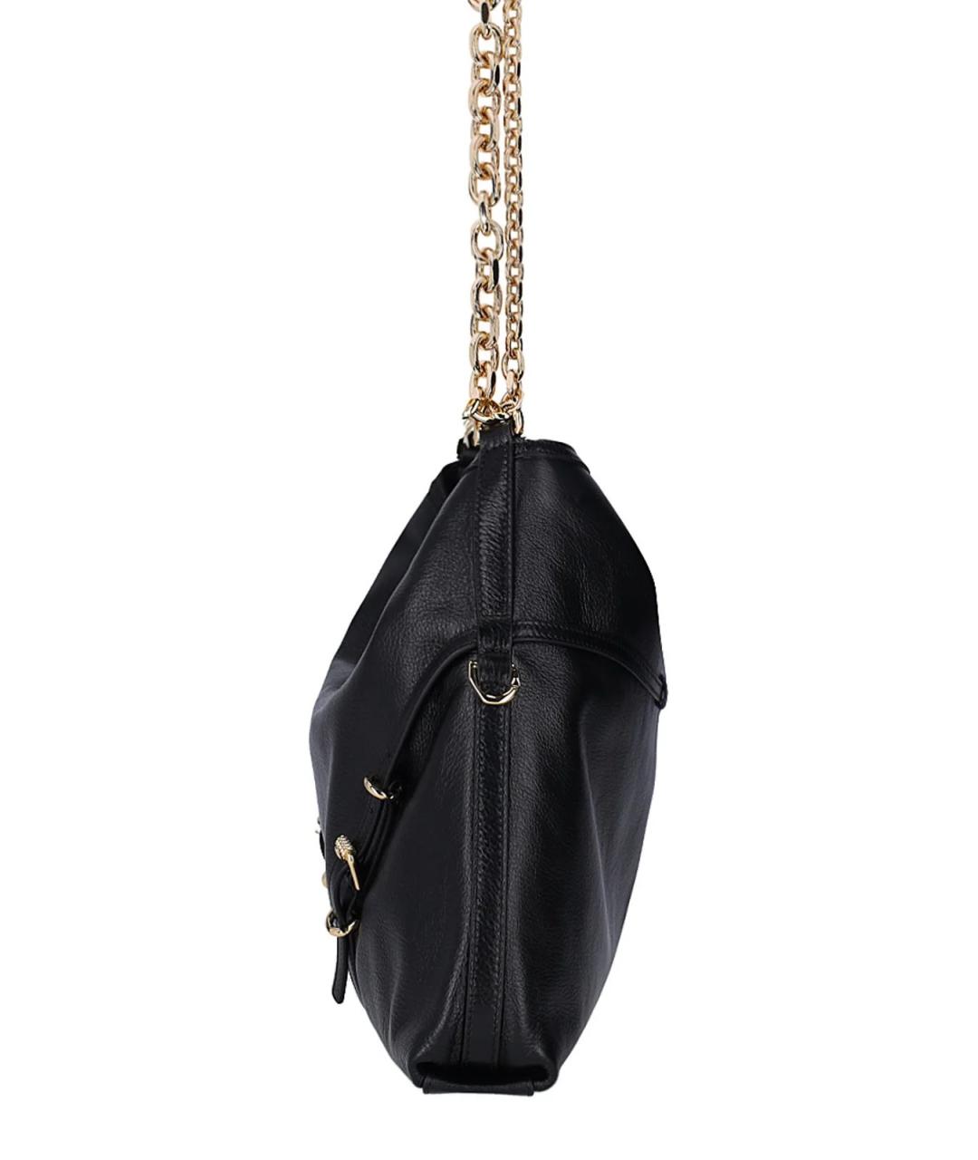 GIVENCHY Черная кожаная сумка через плечо, фото 4