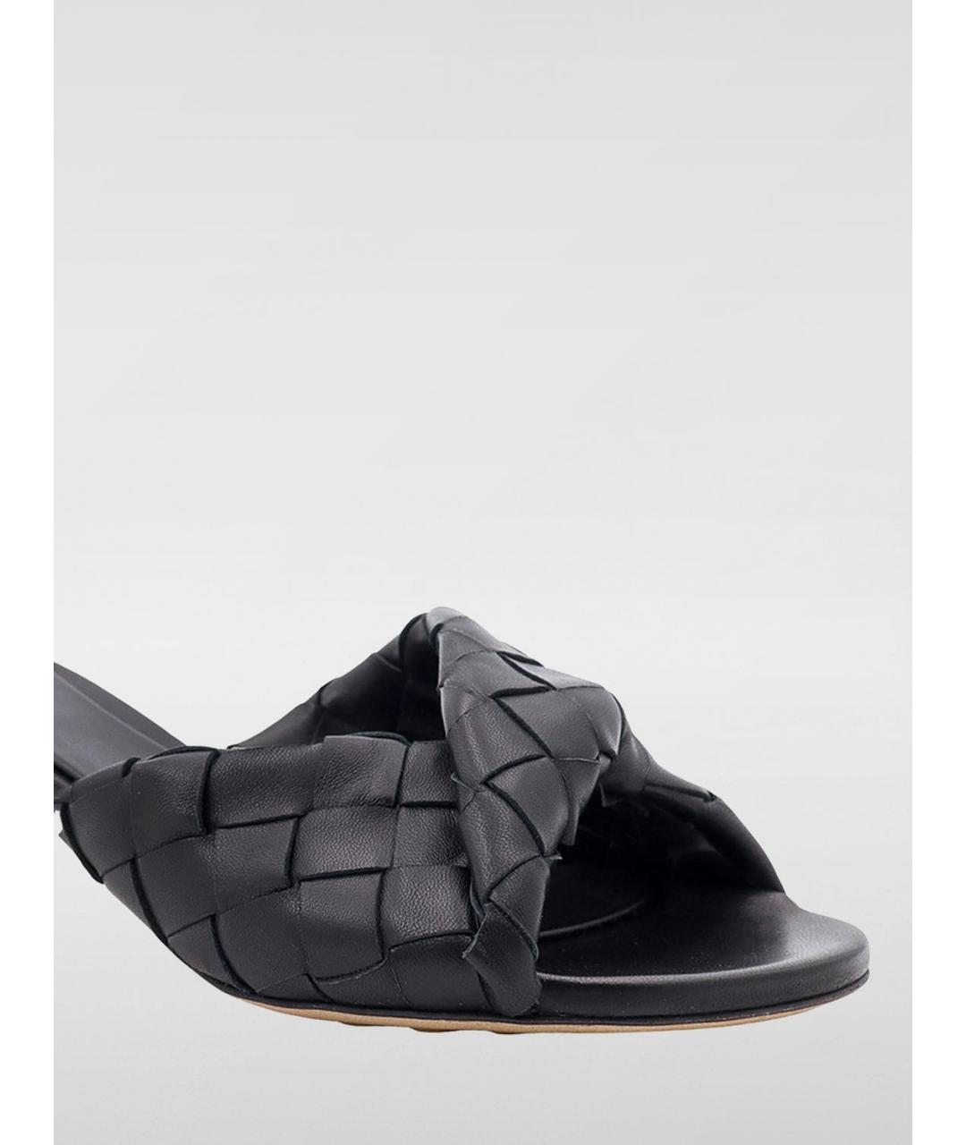 BOTTEGA VENETA Черные босоножки, фото 3