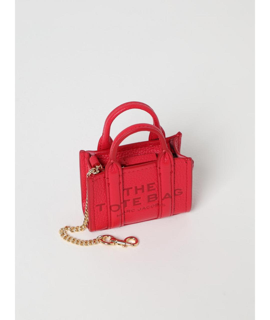MARC JACOBS Красный брелок, фото 3