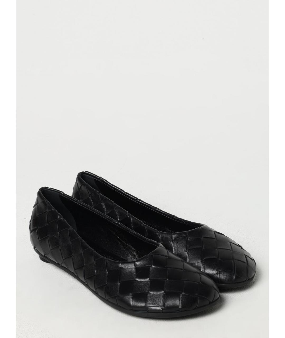 BOTTEGA VENETA Черные балетки, фото 2