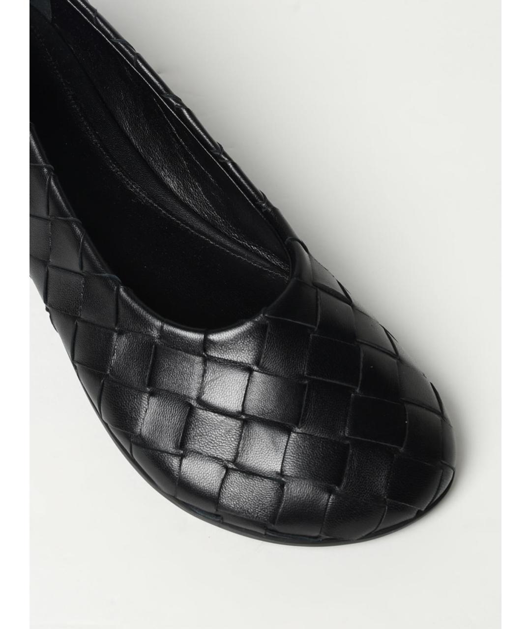 BOTTEGA VENETA Черные балетки, фото 4