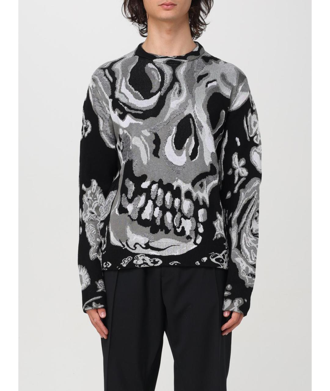 ALEXANDER MCQUEEN Серый джемпер / свитер, фото 2