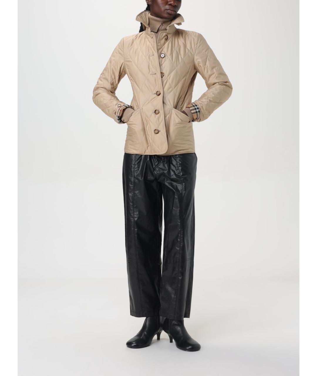 BURBERRY Бежевый джемпер / свитер, фото 3