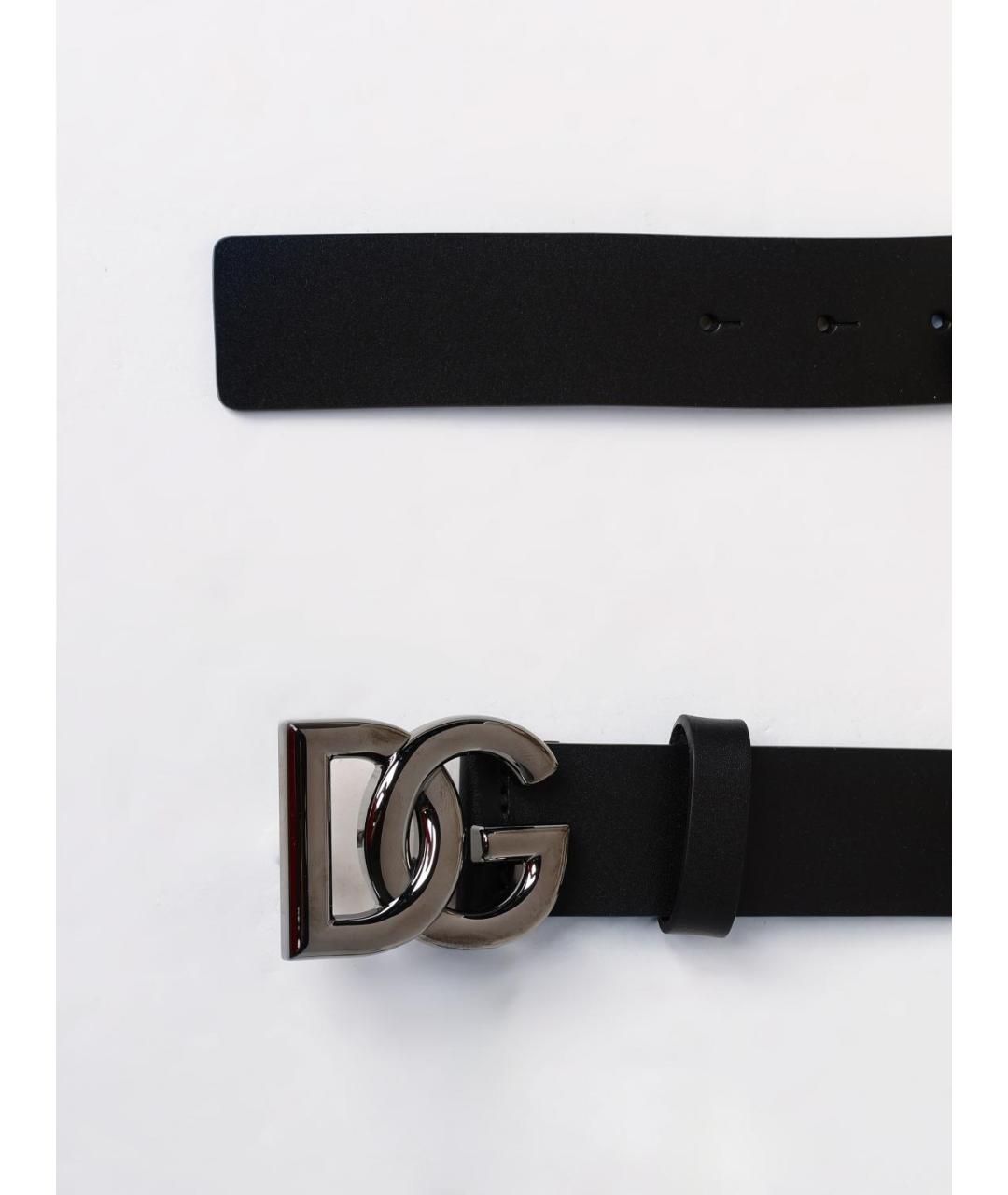 DOLCE&GABBANA Черный ремень, фото 2