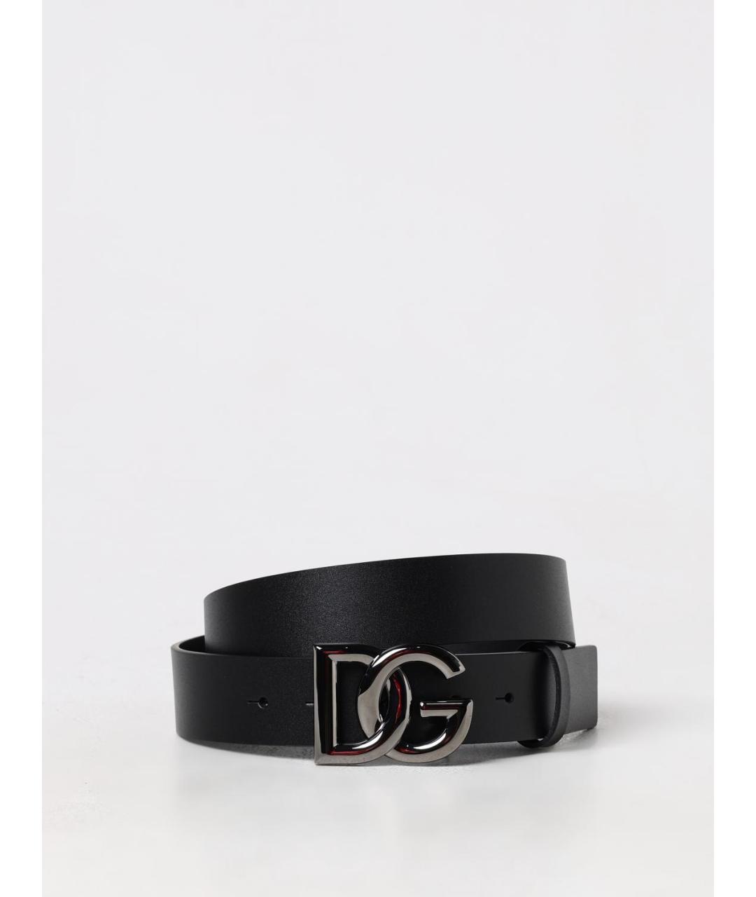 DOLCE&GABBANA Черный ремень, фото 3