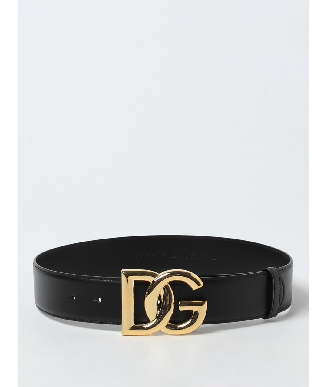 DOLCE&GABBANA Черный ремень, фото 4