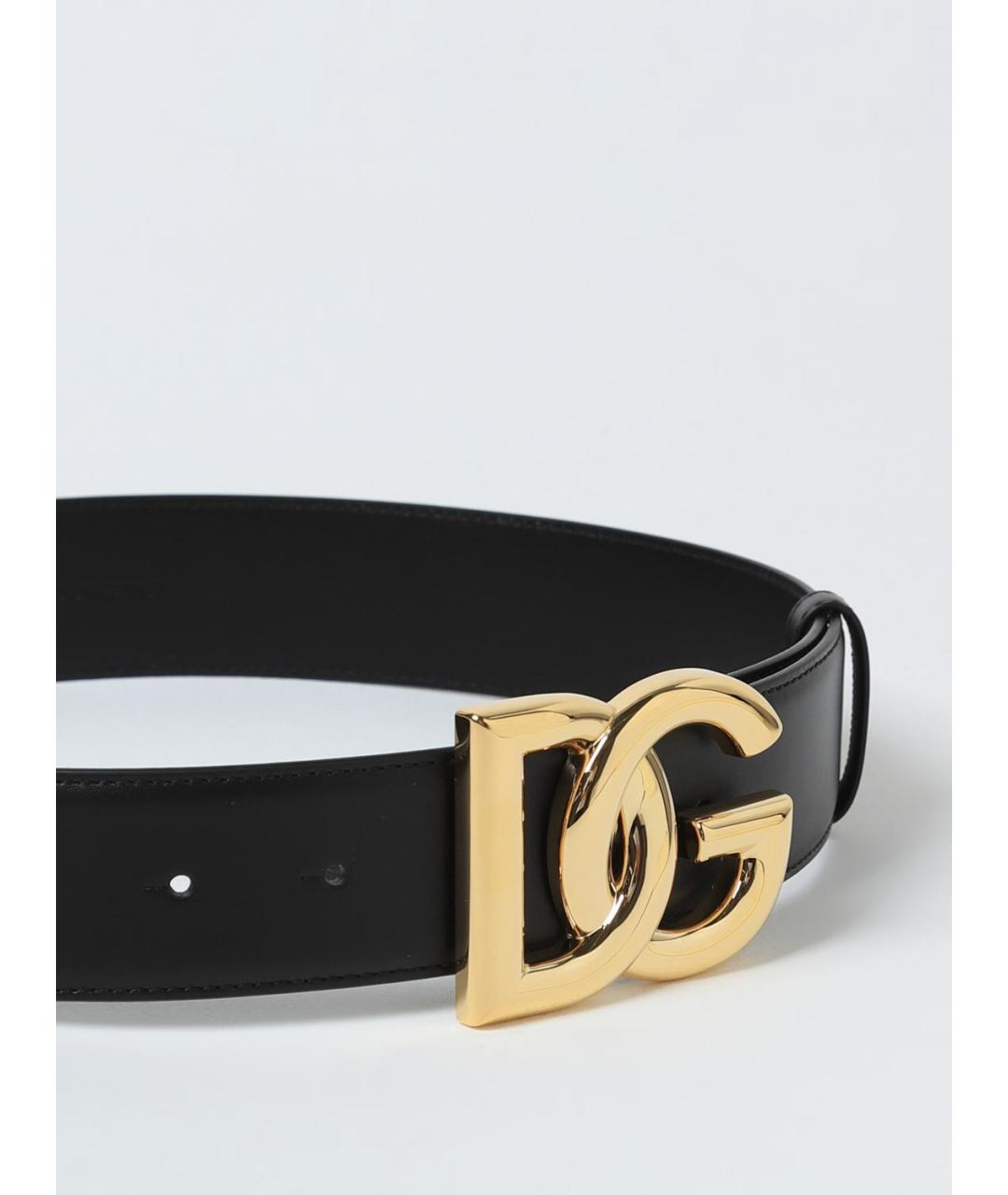 DOLCE&GABBANA Черный ремень, фото 2