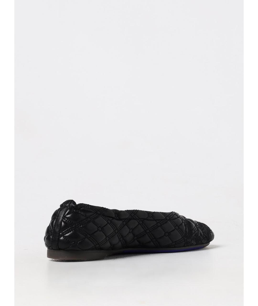 BURBERRY Черные балетки, фото 3