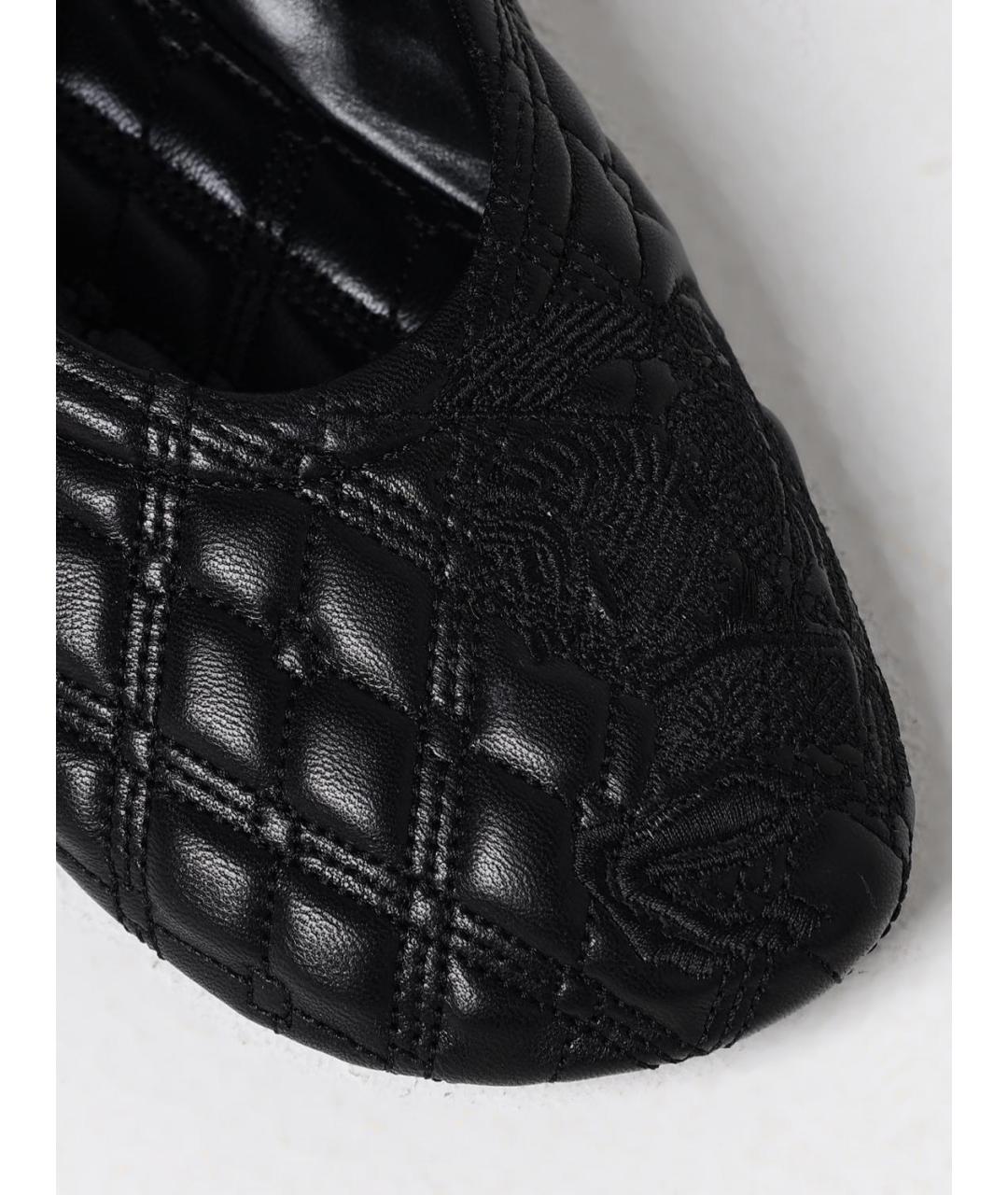 BURBERRY Черные балетки, фото 4