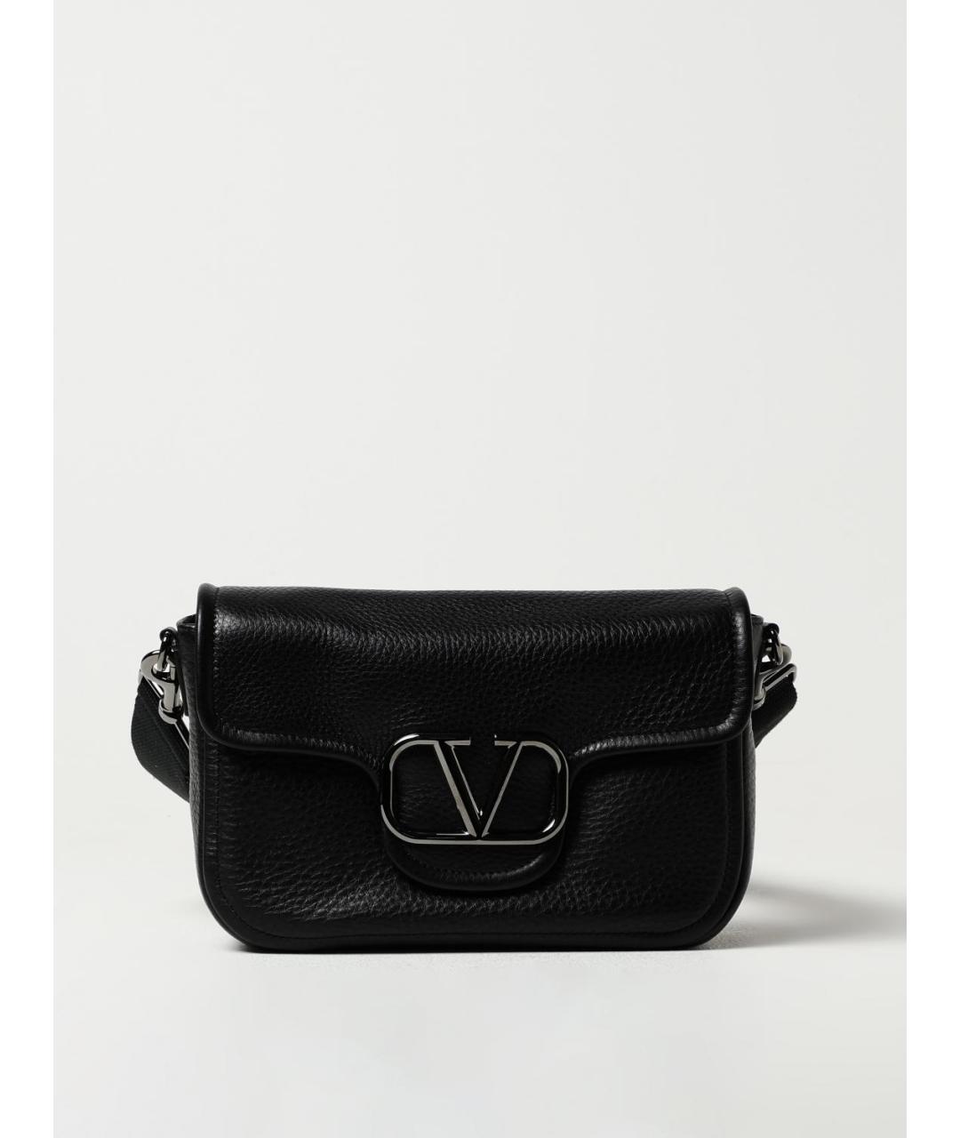 VALENTINO Черная сумка на плечо, фото 6