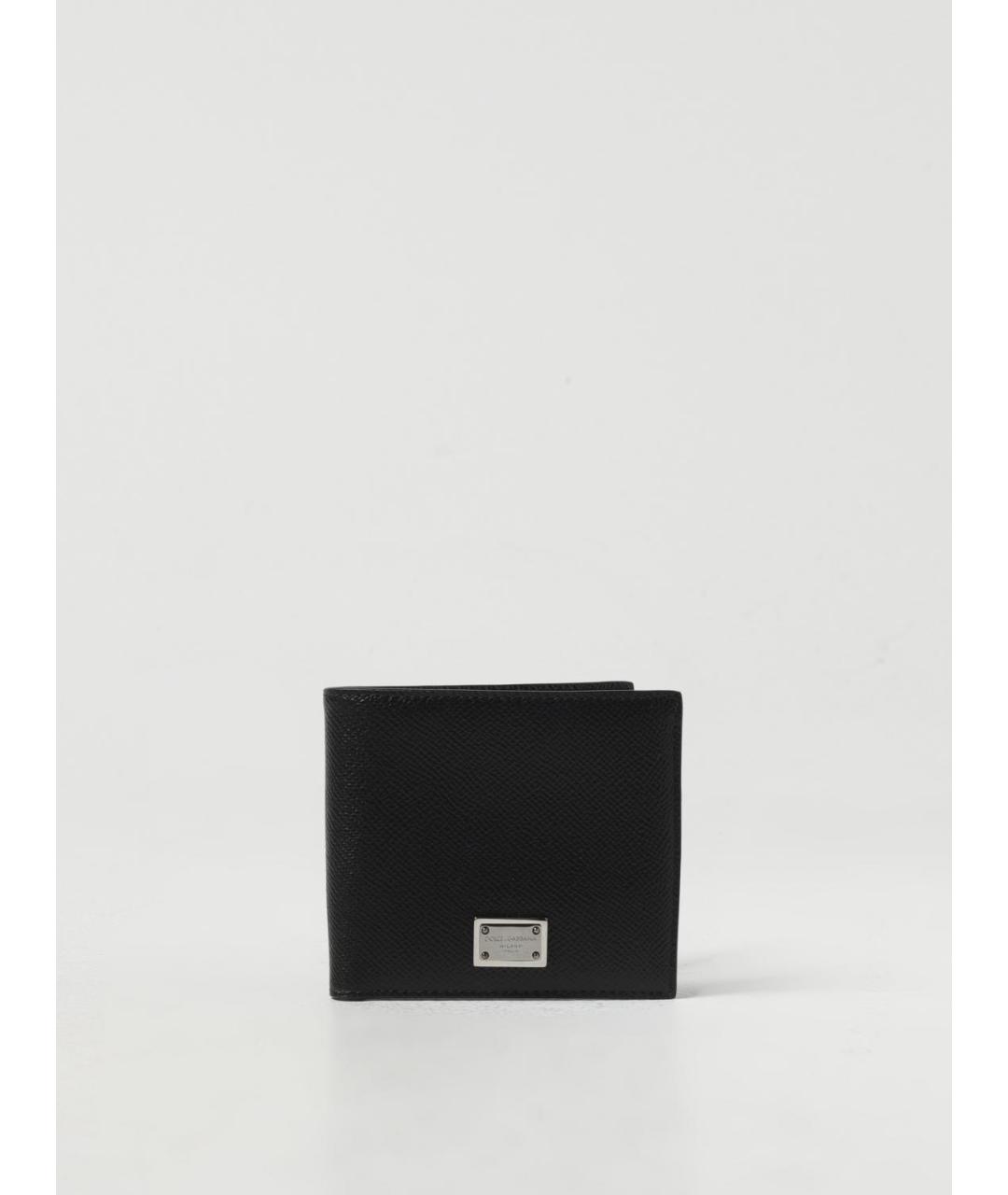 DOLCE&GABBANA Черный кошелек, фото 4
