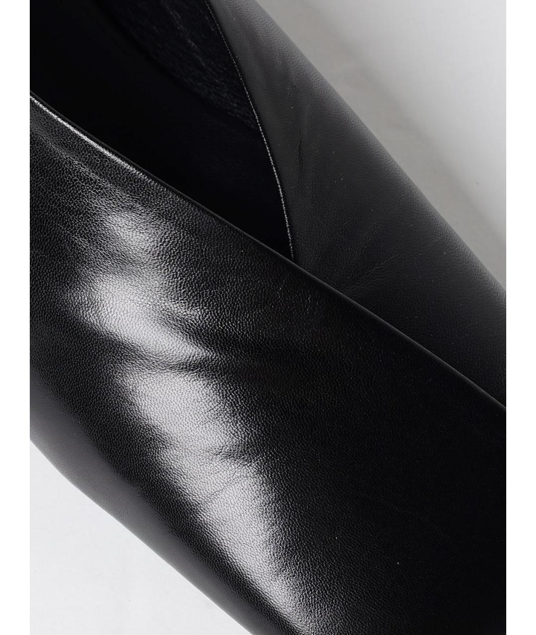 JIL SANDER Черные балетки, фото 4