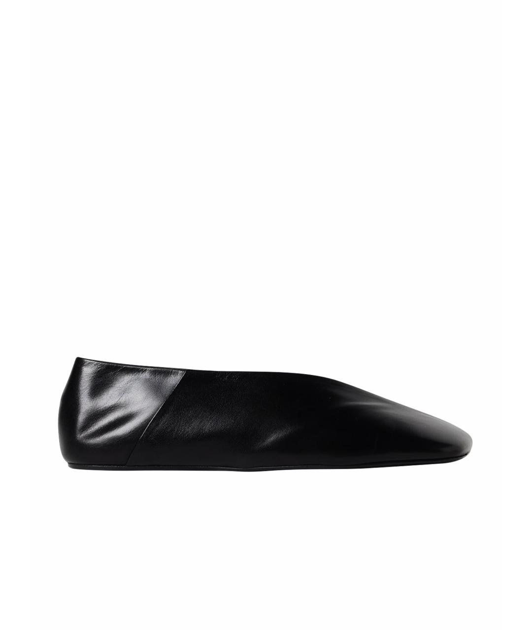 JIL SANDER Черные балетки, фото 1