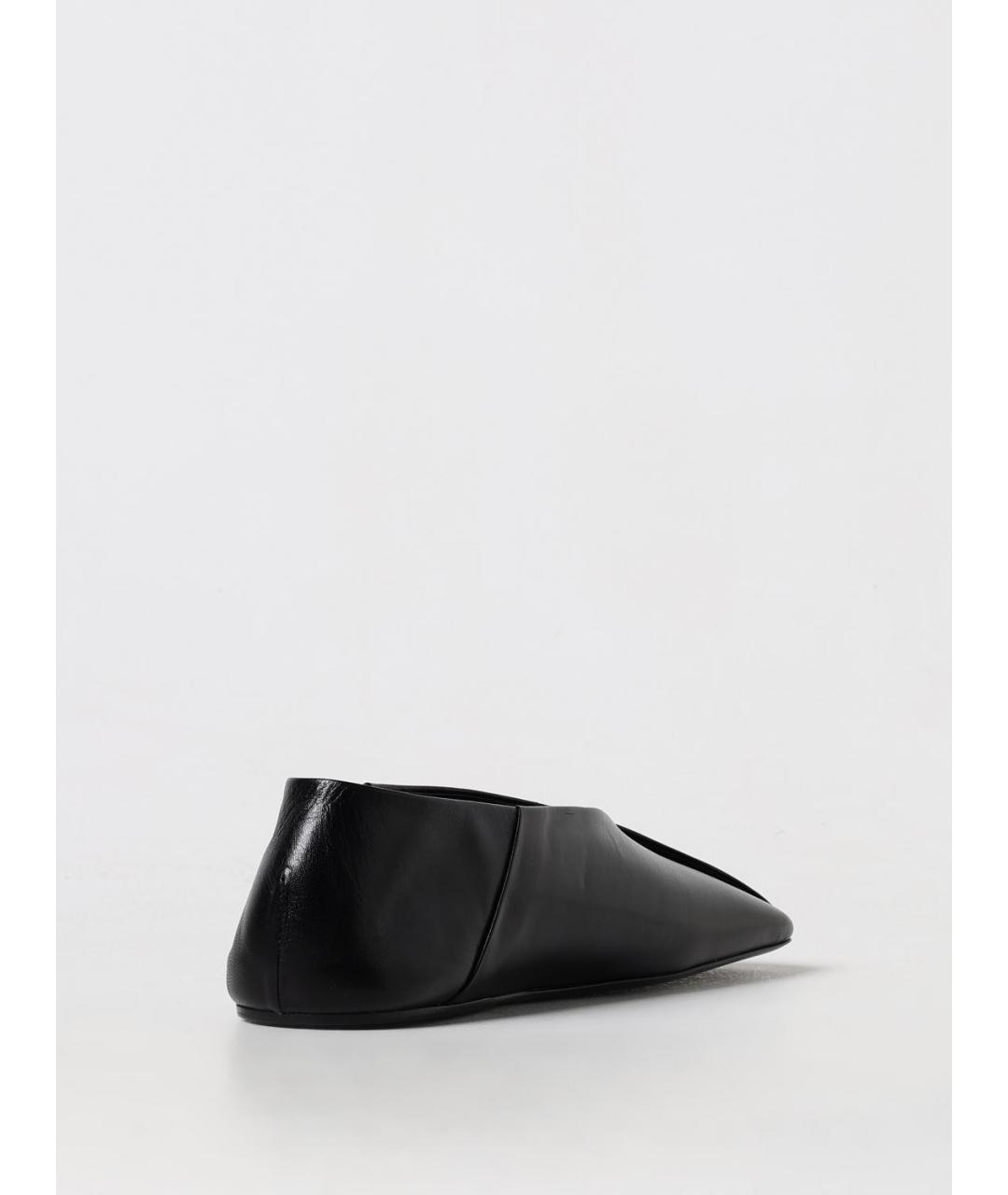 JIL SANDER Черные балетки, фото 3