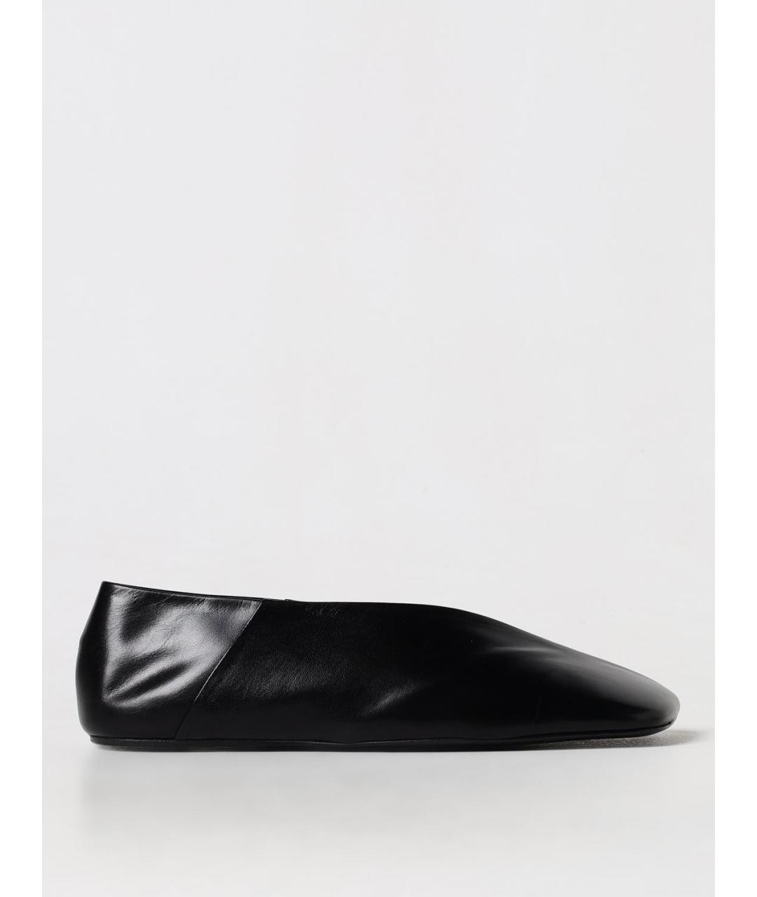 JIL SANDER Черные балетки, фото 5