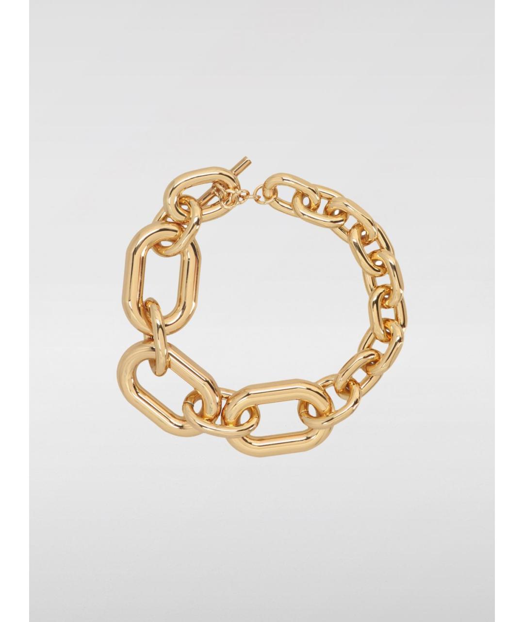 PACO RABANNE Золотое металлическое колье, фото 2