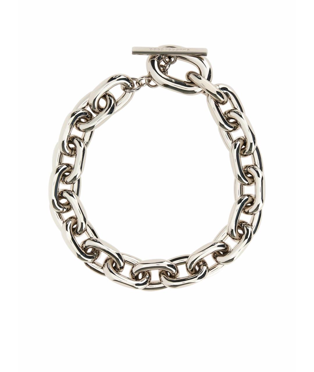 PACO RABANNE Серебряная металлическая цепочка, фото 1