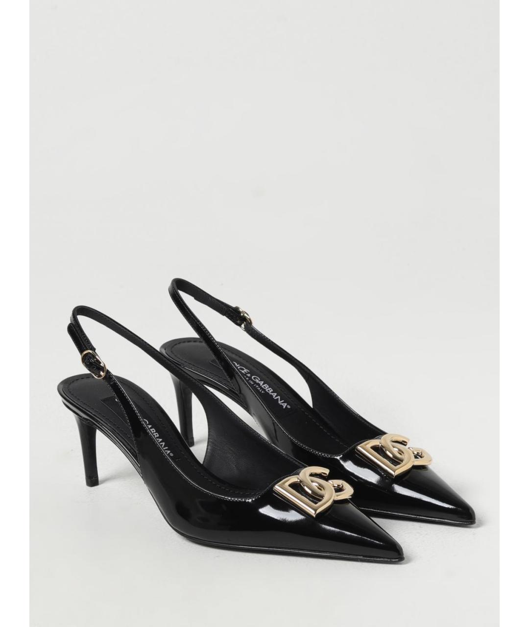 DOLCE&GABBANA Черные туфли, фото 2