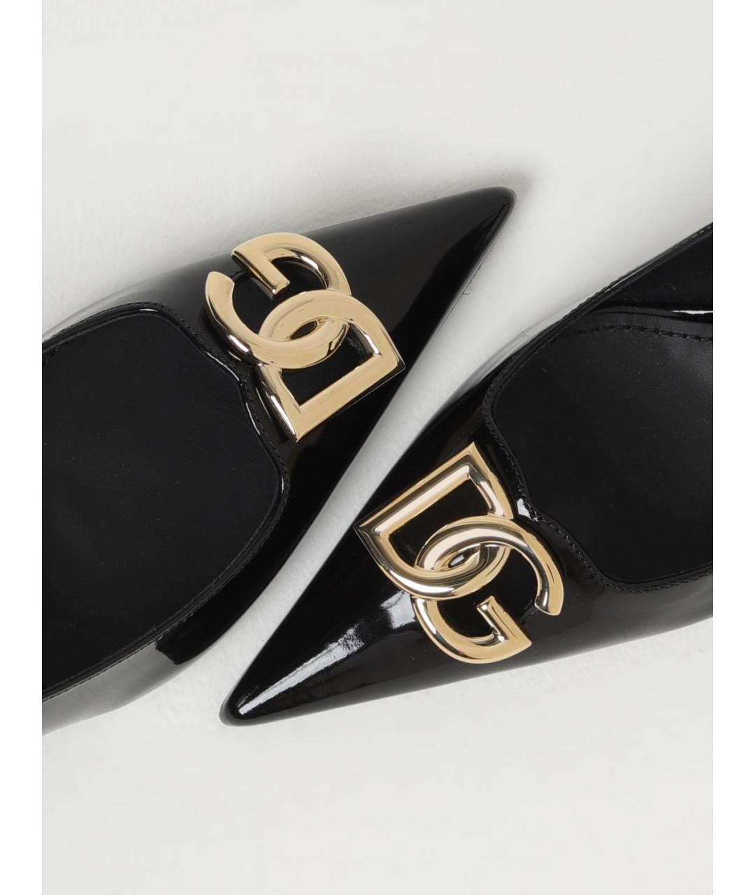 DOLCE&GABBANA Черные туфли, фото 4