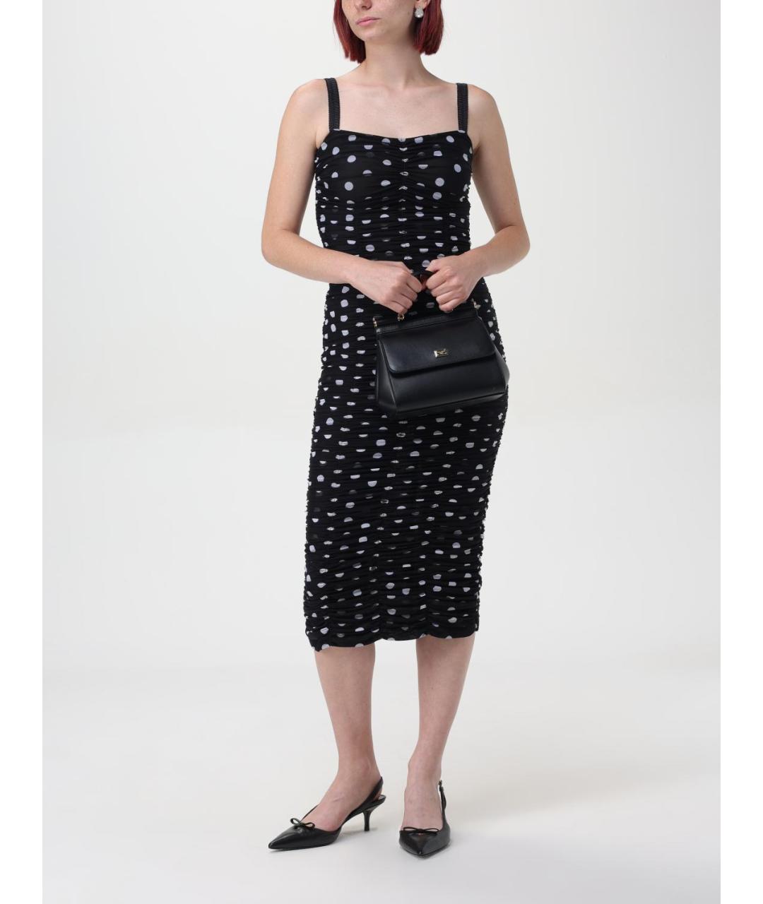 DOLCE&GABBANA Черное платье, фото 3