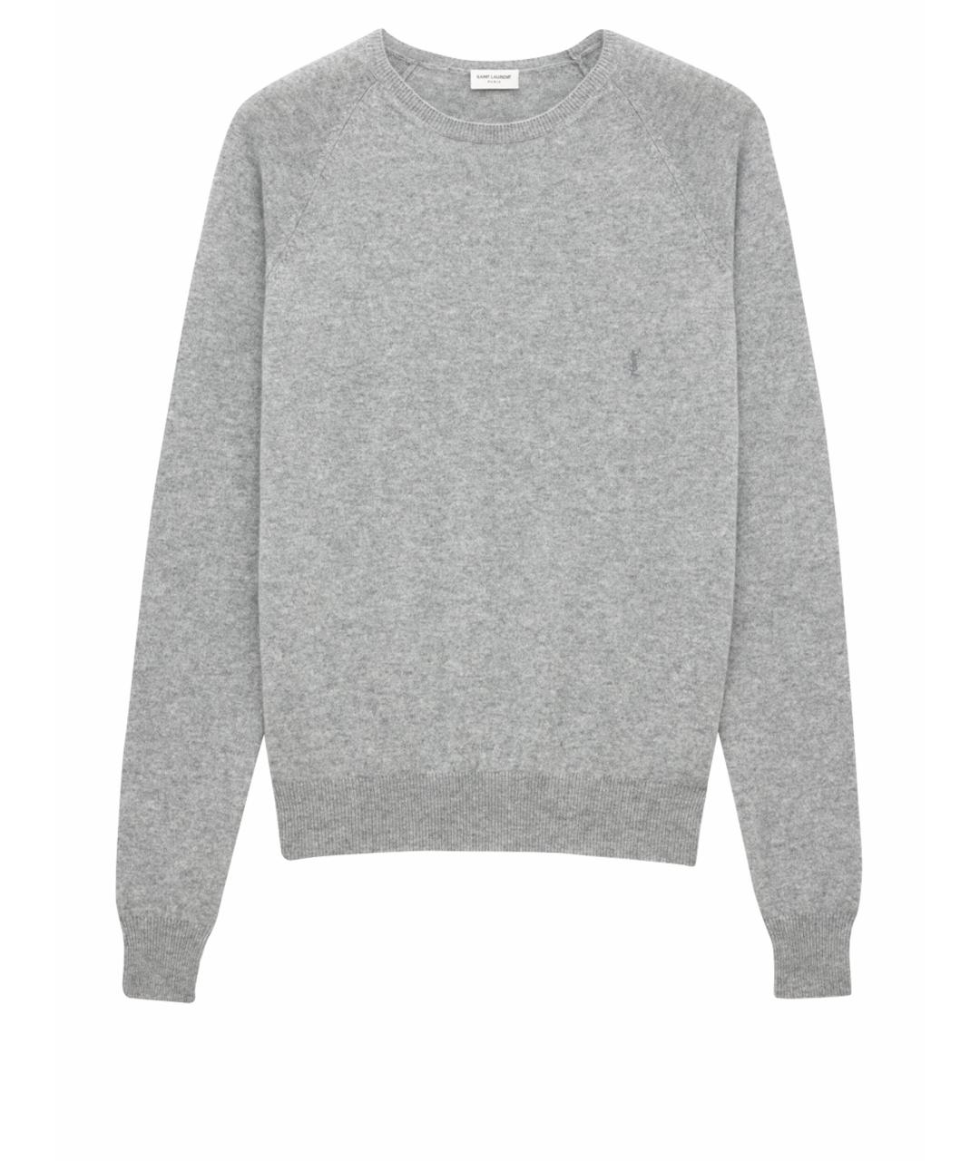 SAINT LAURENT Серый джемпер / свитер, фото 1