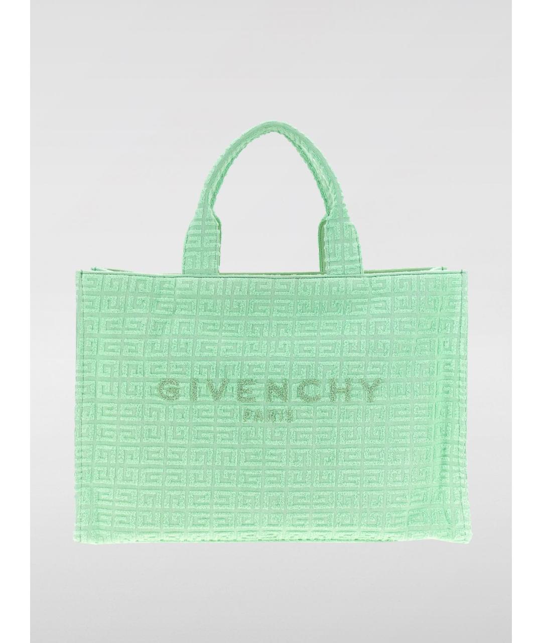 GIVENCHY Зеленая сумка тоут, фото 5