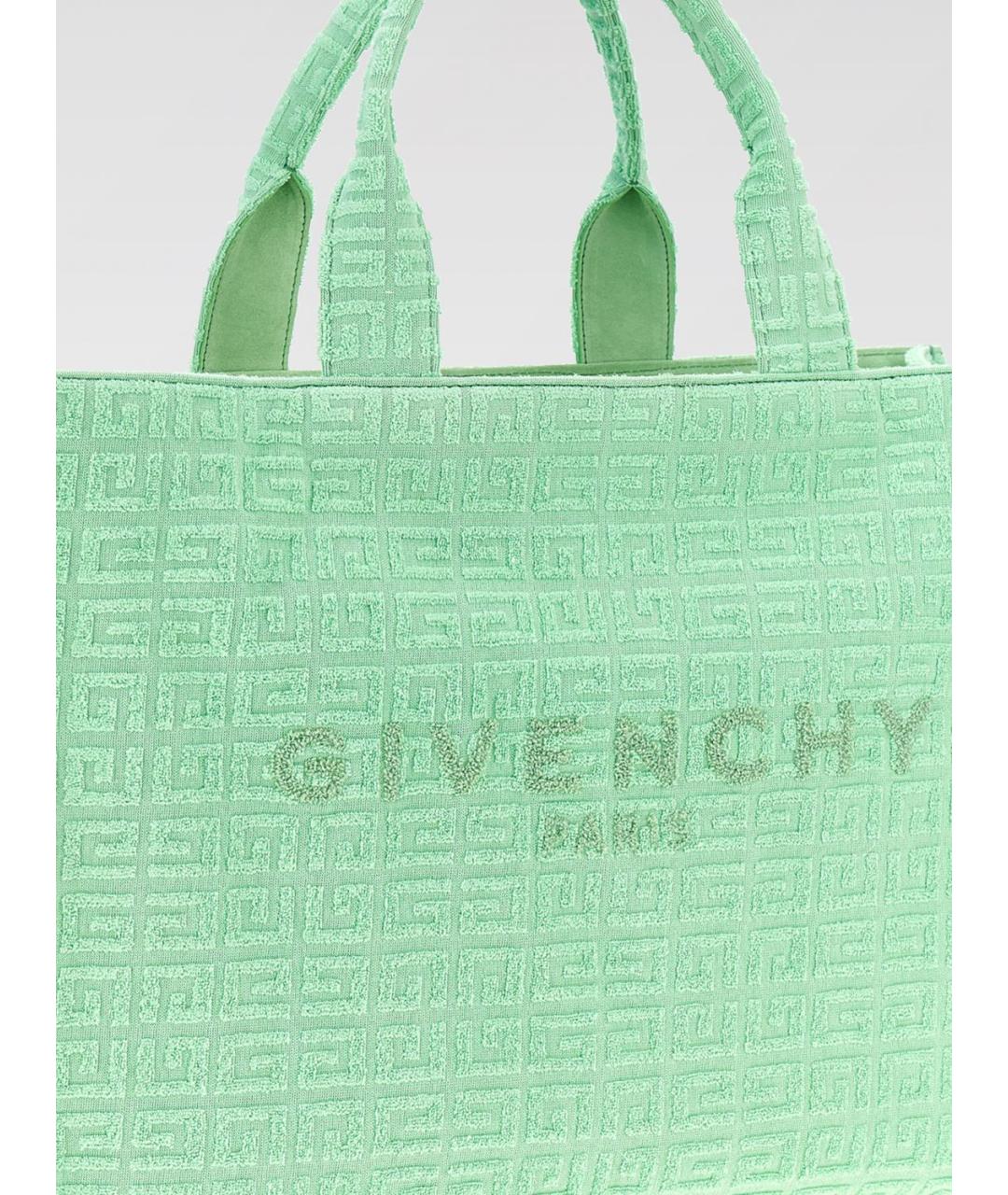 GIVENCHY Зеленая сумка тоут, фото 3