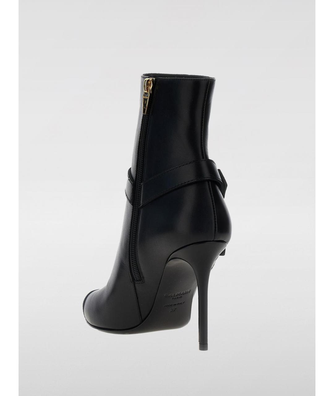 BALMAIN Черные ботинки, фото 2