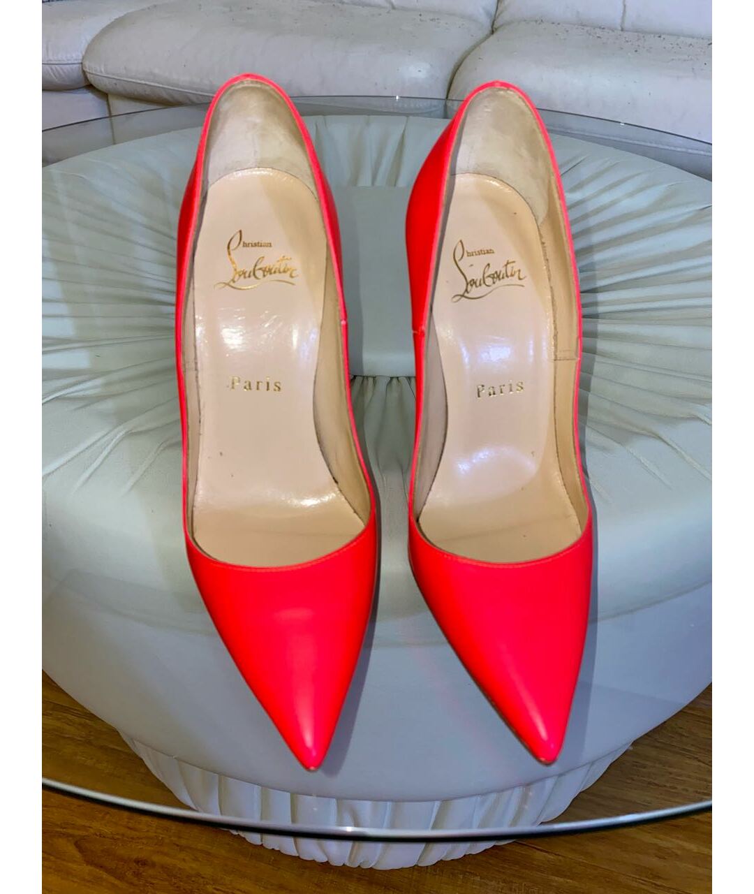 CHRISTIAN LOUBOUTIN Мульти кожаные туфли, фото 3