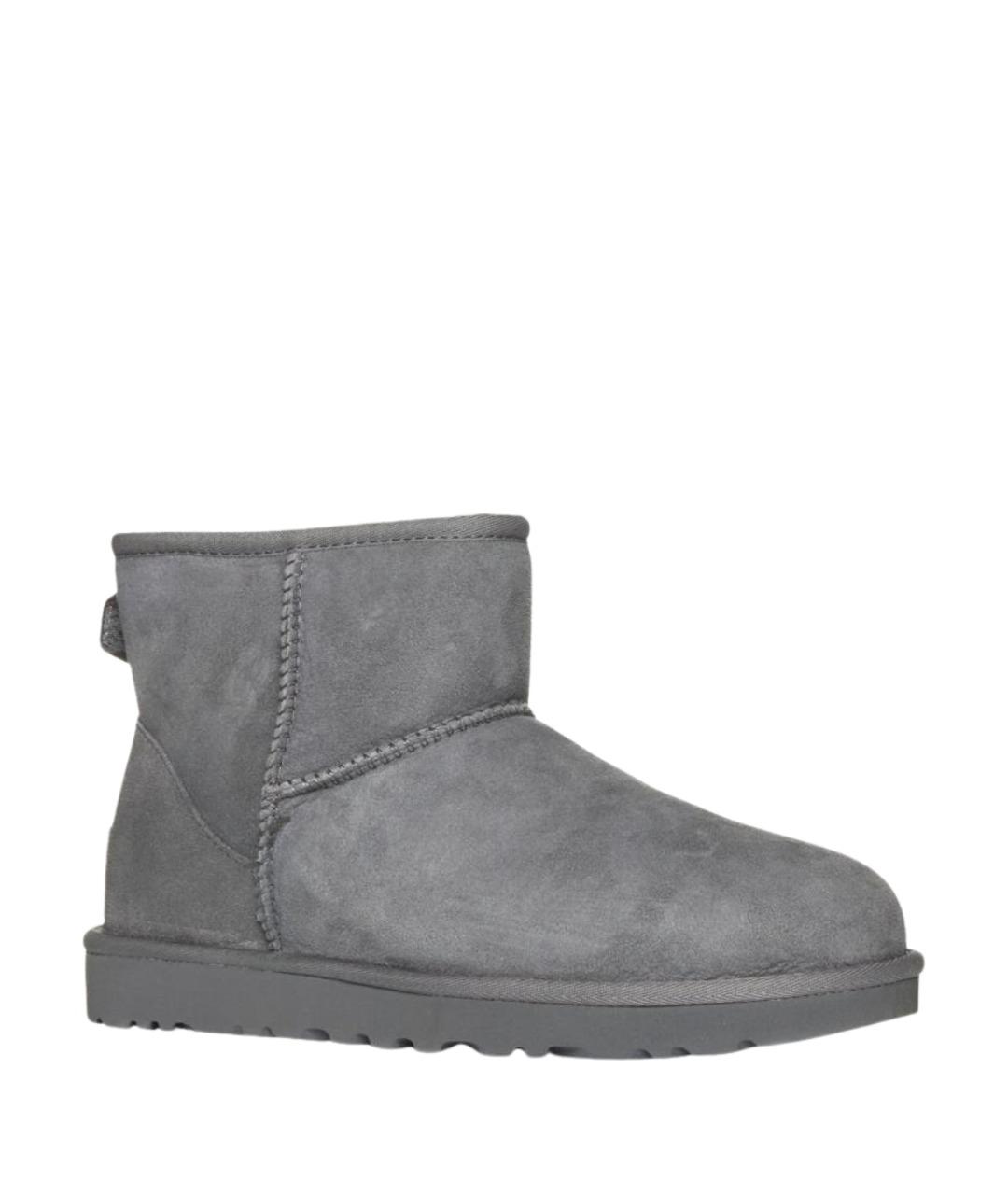 UGG AUSTRALIA Серые ботинки, фото 2